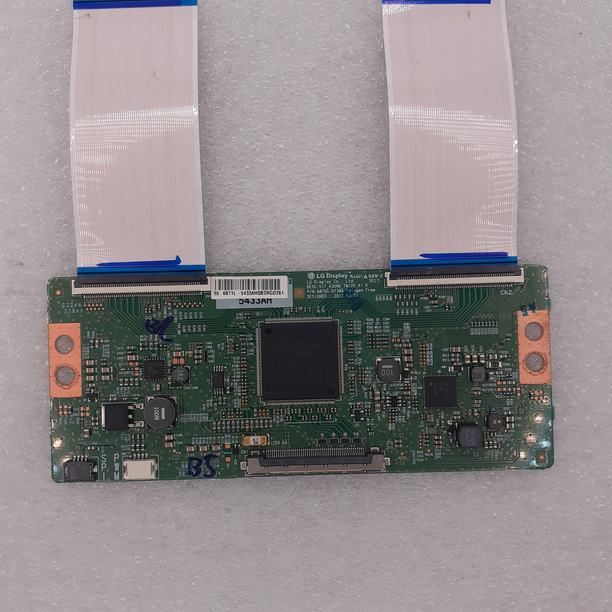 CARTE T-CON LG 6870c-0738A pour Télé STRONG SRT 55UA6203