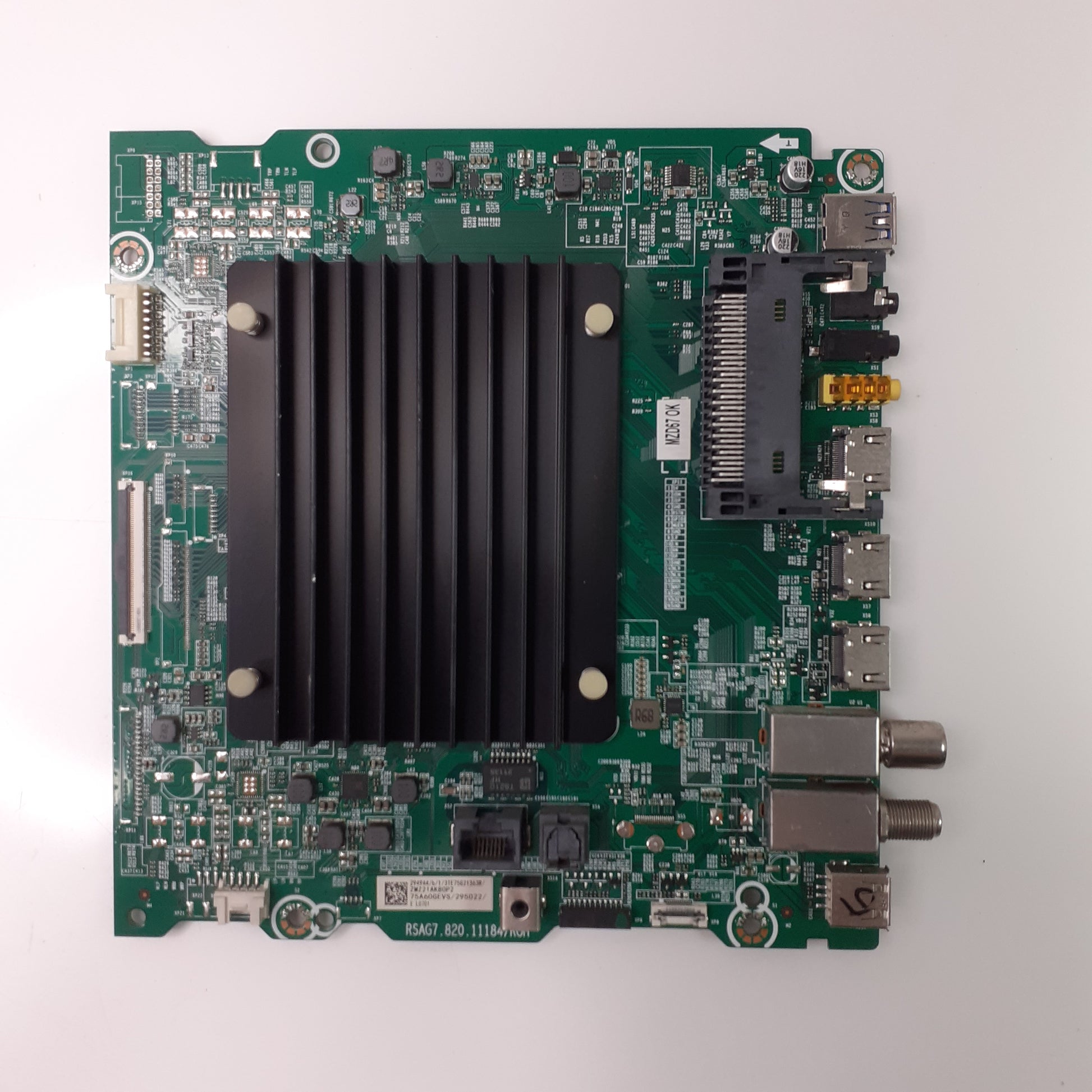 CARTE PRINCIPALE 75A60GEVS  RSAG7.820.11184/ROH pour Télé HISENSE  75A7GQ