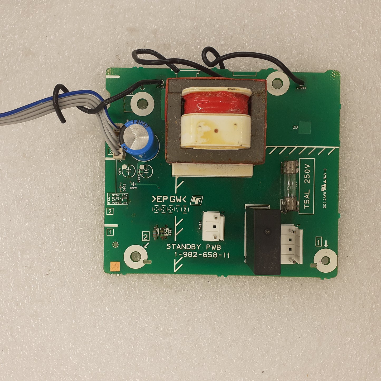 Carte VEILLE (Standby) 1-982-658-11 pour ampli SONY STR-DH590