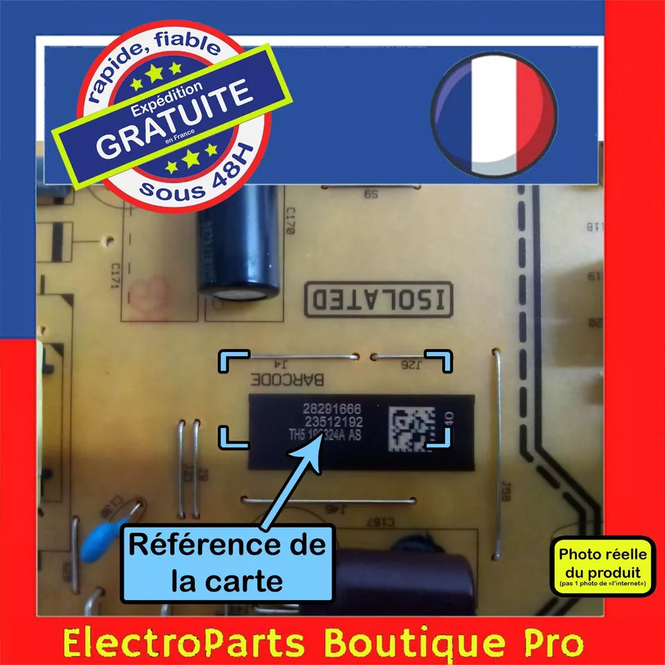 Carte d'alimentation 17IPS72 23512192 pour télé TOSHIBA 55UL3A63DG