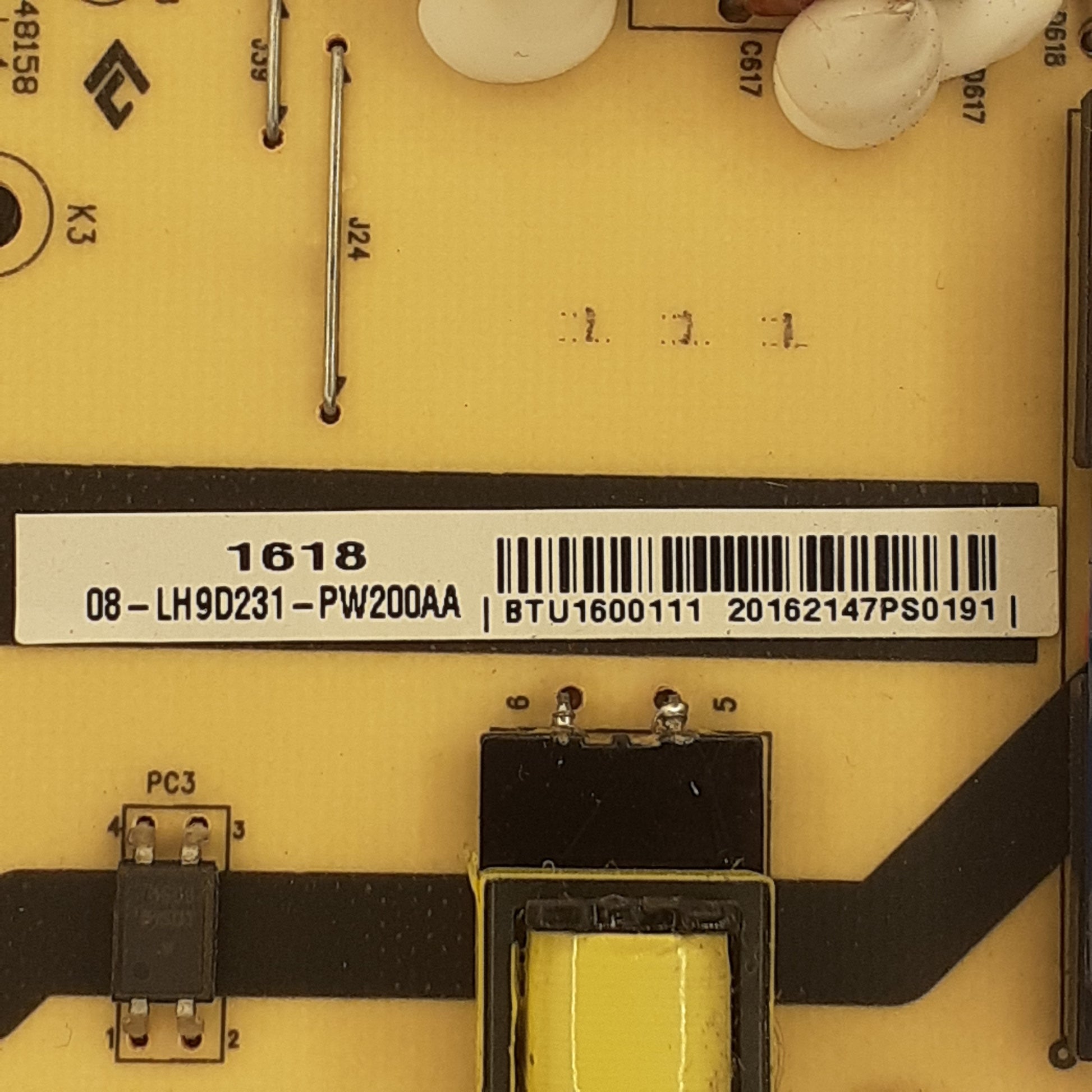 CARTE D'ALIMENTATION 08-LH9D231-PW200AA pour Télé TCL U50S7906