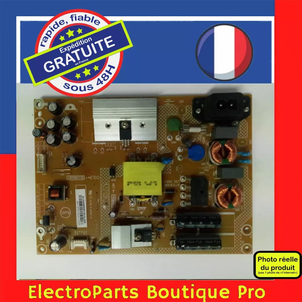 Carte d'alimentation (Q)PLTVDF261XAJ9Q  715G6197-P02-005-002E pour télé PHILIPS  28PHH4109/O88