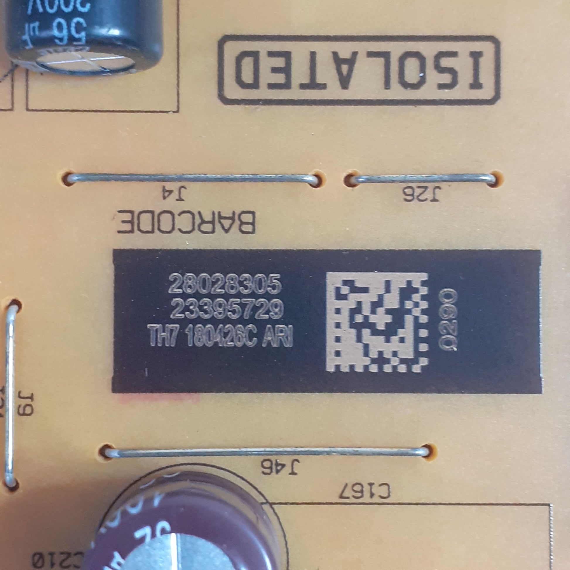 CARTE D'ALIMENTATION VESTEL 23395729 pour Télé HITACHI  49F501HK5000