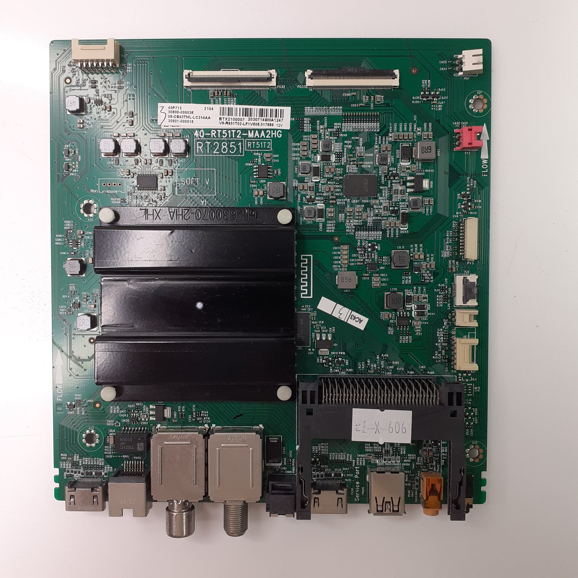 CARTE PRINCIPALE 08-CS43TML-LC254AA pour Télé TCL  43P715