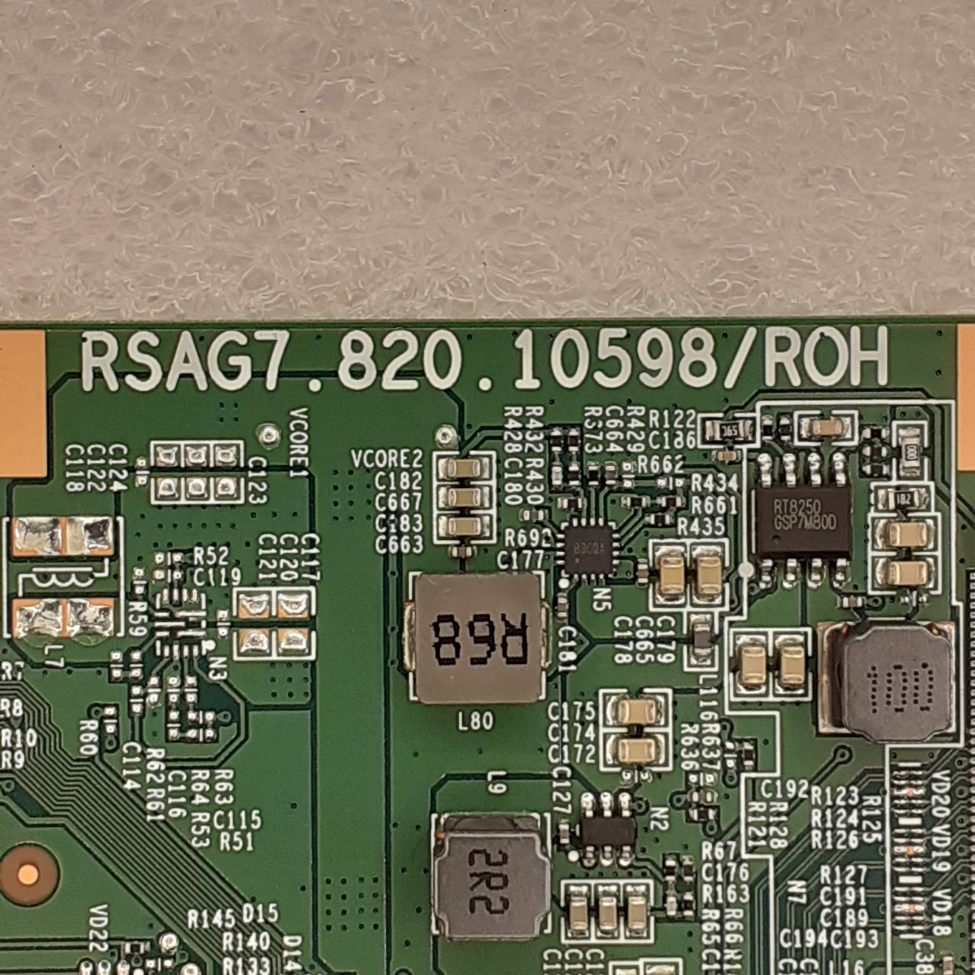 Carte T-CON RSAG7.820.10598/ROH pour Télé HISENSE  55UBGQ