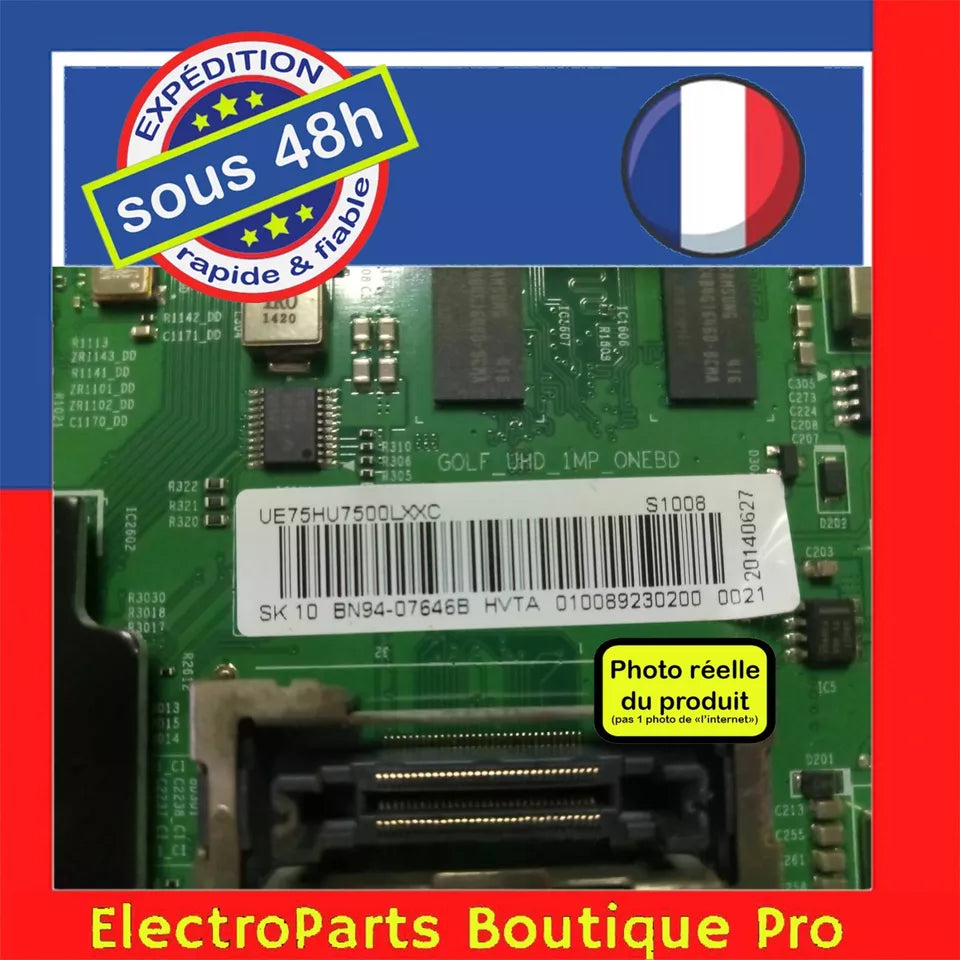 Carte principale BN44-07646B  pour télé SAMSUNG  UE75HU7500L