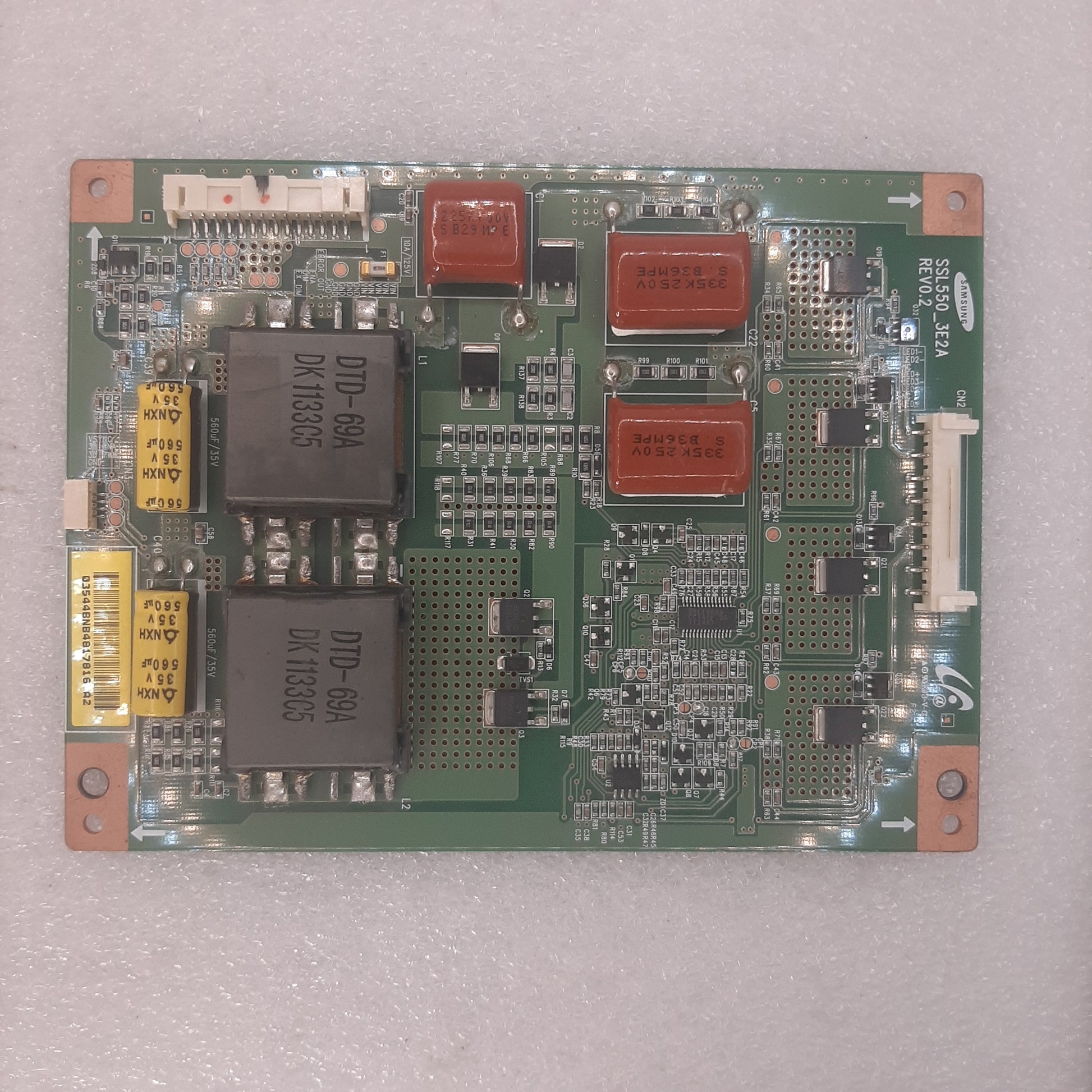 PILOTE LED SAMSUNG SSL550_3E2A REV0.2 pour Télé HISENSE LED55T36GP