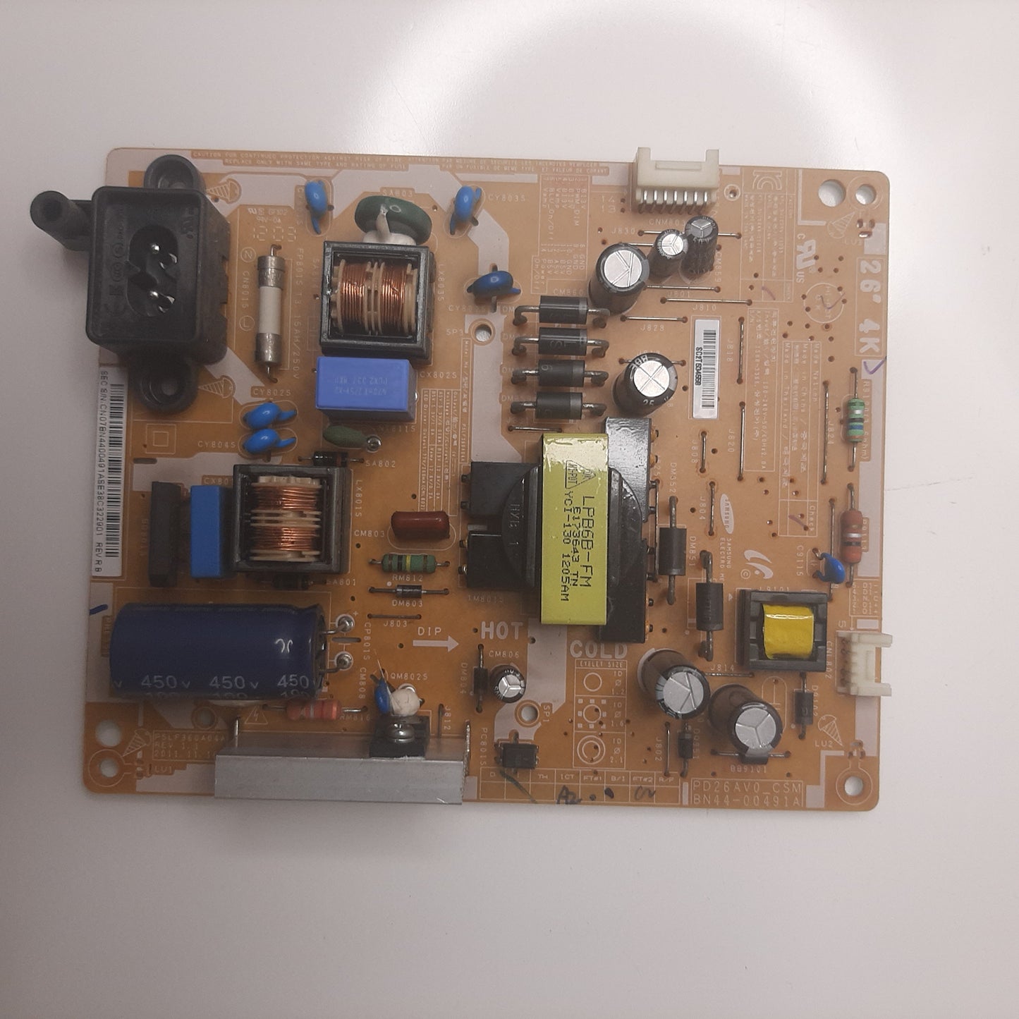 CARTE D'ALIMENTATION BN44-00491A pour Télé SAMSUNG  UE26EH4000