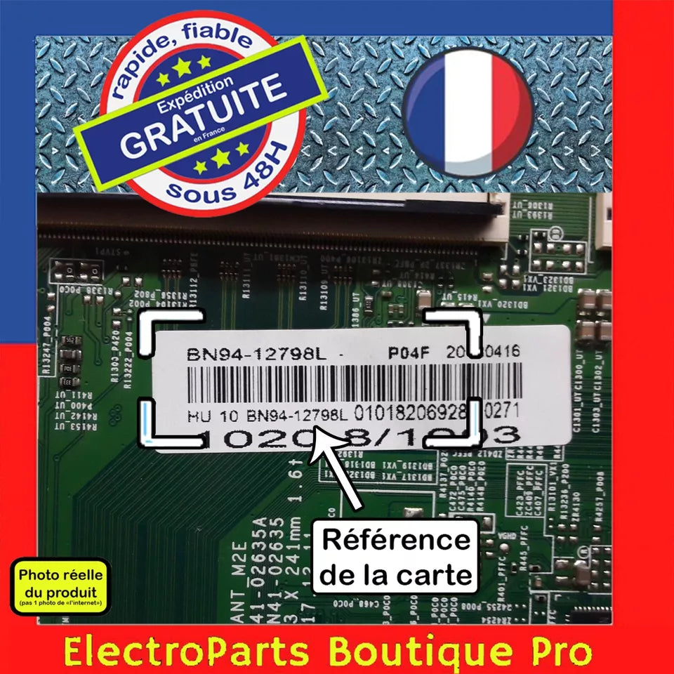 Carte principale BN94-12788L pour télé SAMSUNG UE49NU71056