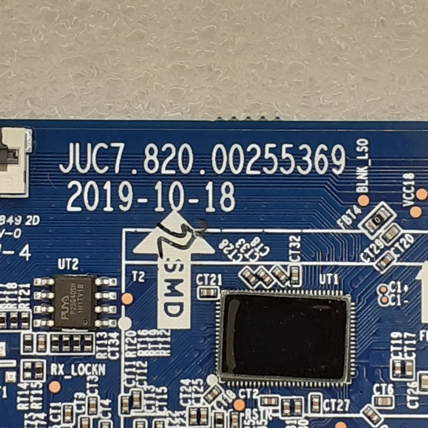 CARTE T-CON JUC7.820.00255369 pour Télé CHIQ  UCC43G6F-ESI