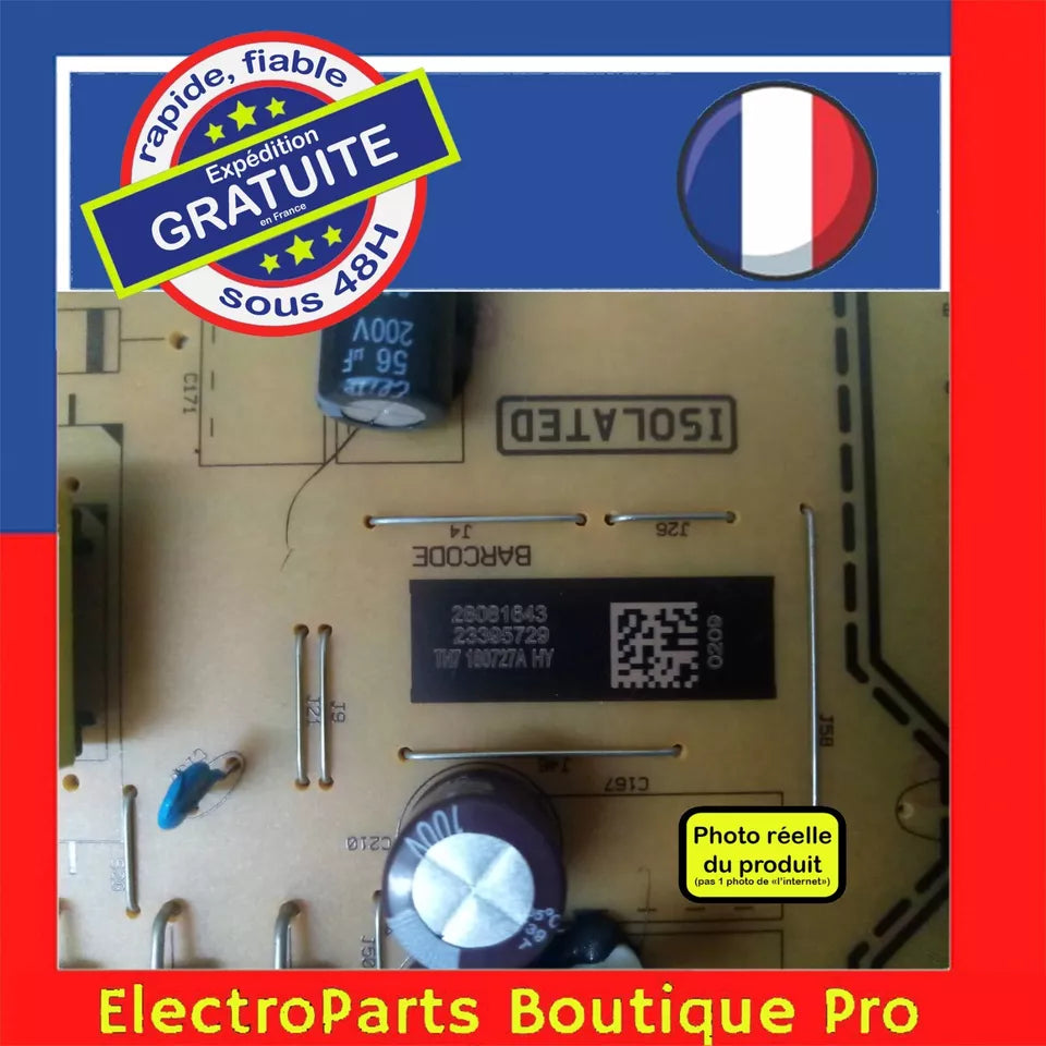 Carte d'alimentation VESTEL 23395729  IPS72 130516R4 pour télé HAIER LEU55V300S