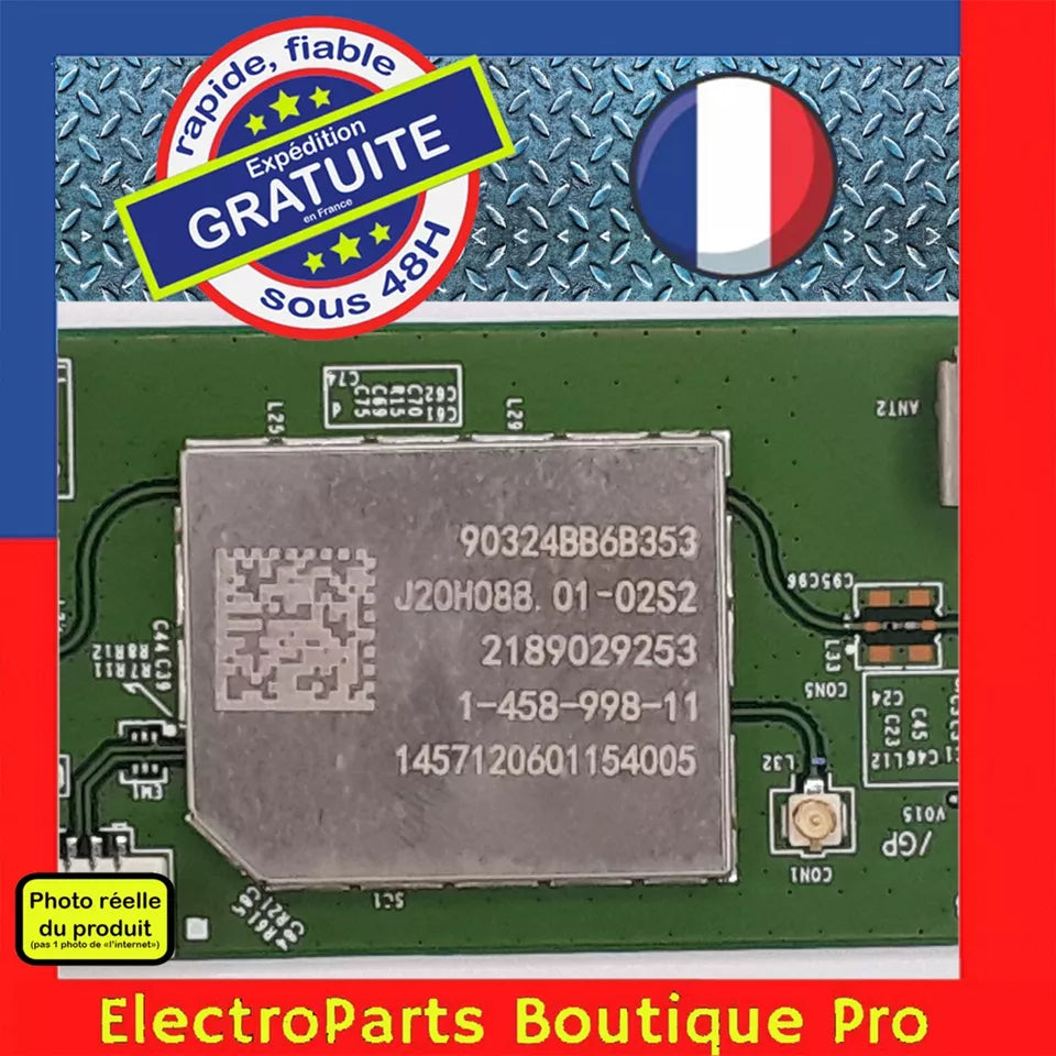 Module wifi  1-458-998-11 / J20HC88 pour télé SONY  KD-65XF8506