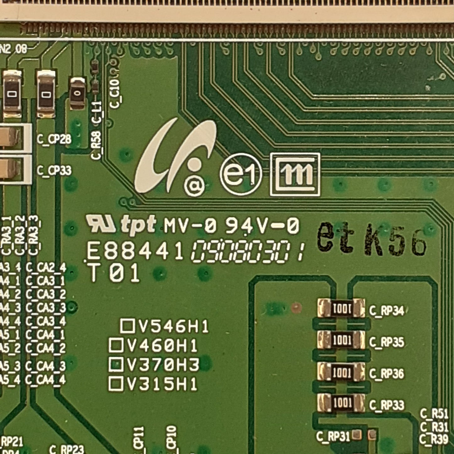 CARTE T-CON FRC_TCON-CM0_8PIN pour Télé SAMSUNG  UE32B6000 VW