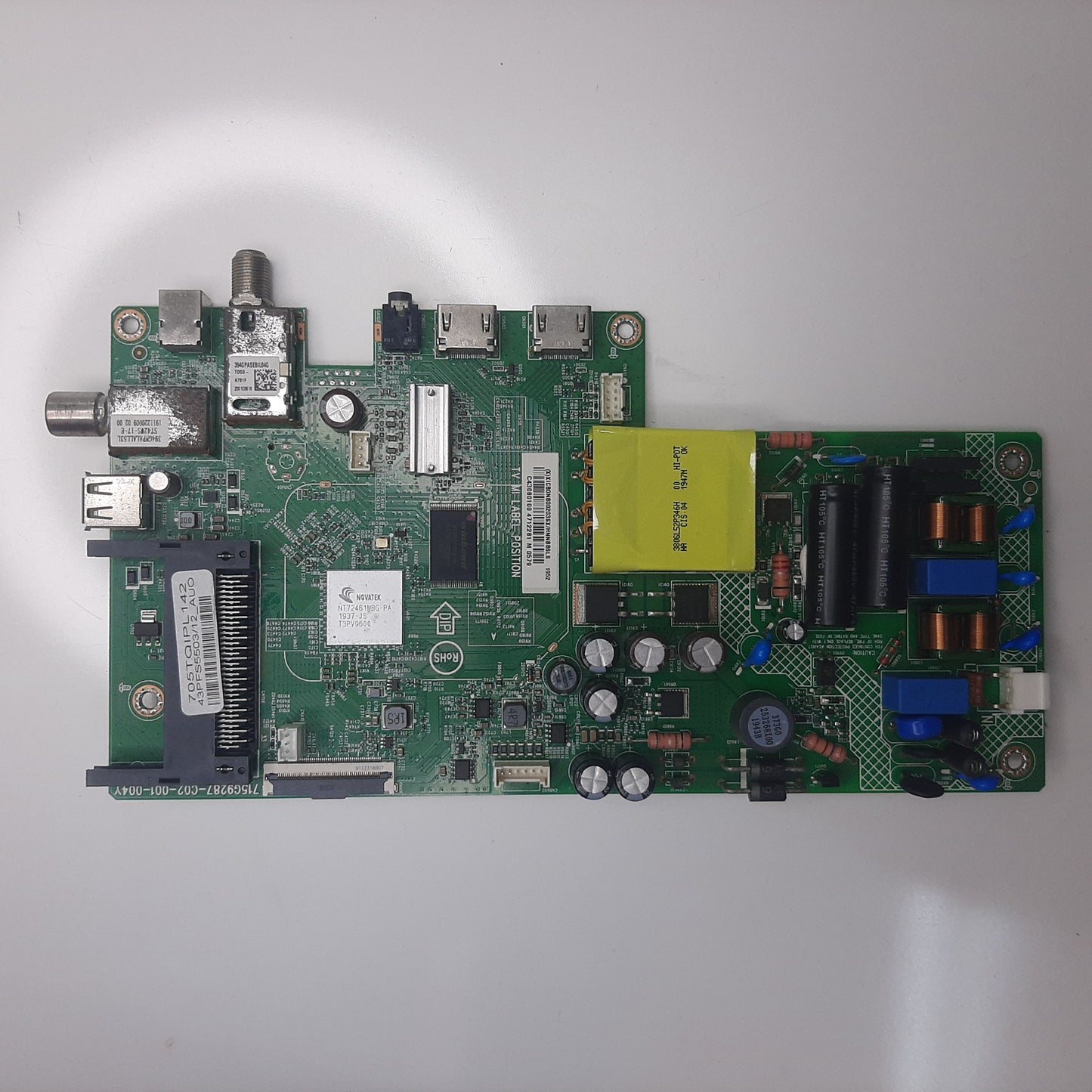 Carte principale combinée 705TQIPL142 pour Télé PHILIPS 43PFS5503/12