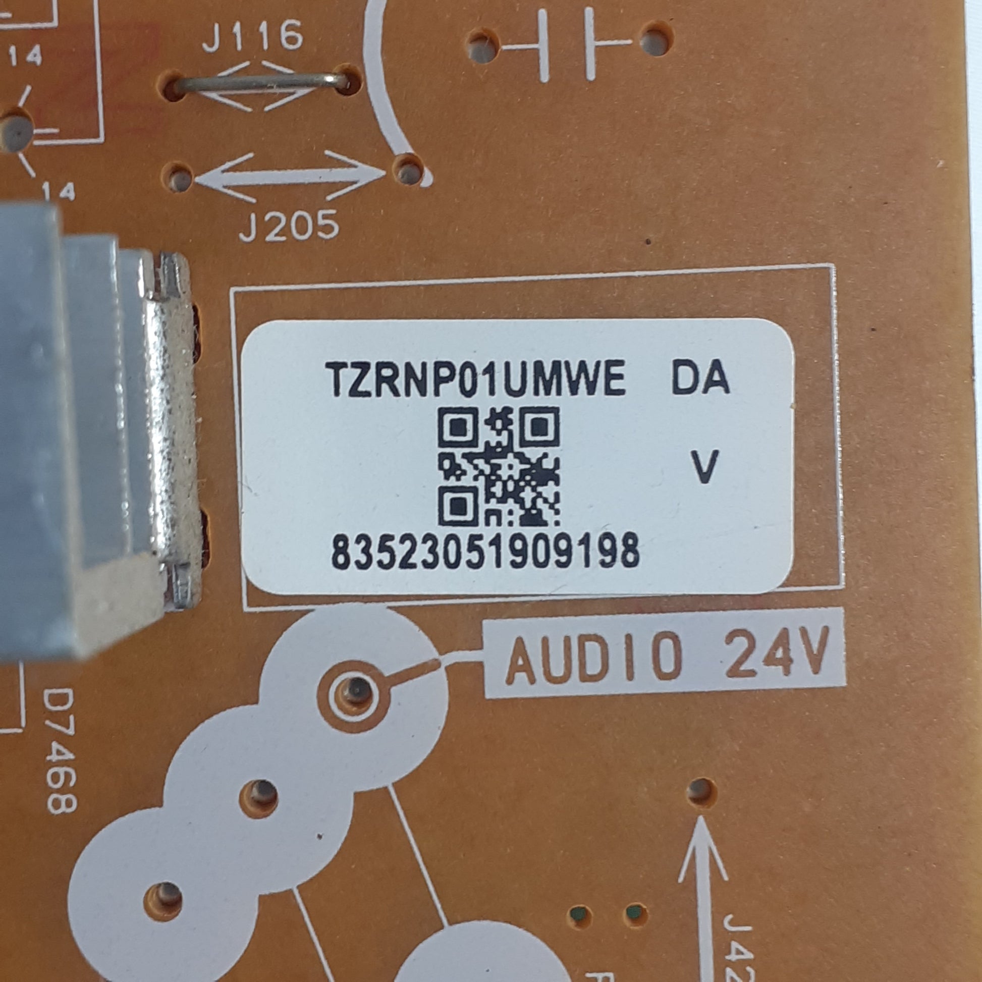 CARTE D'ALIMENTATION TZRNP01UMWE DA pour Télé PANASONIC  TX-65GZ 1000E