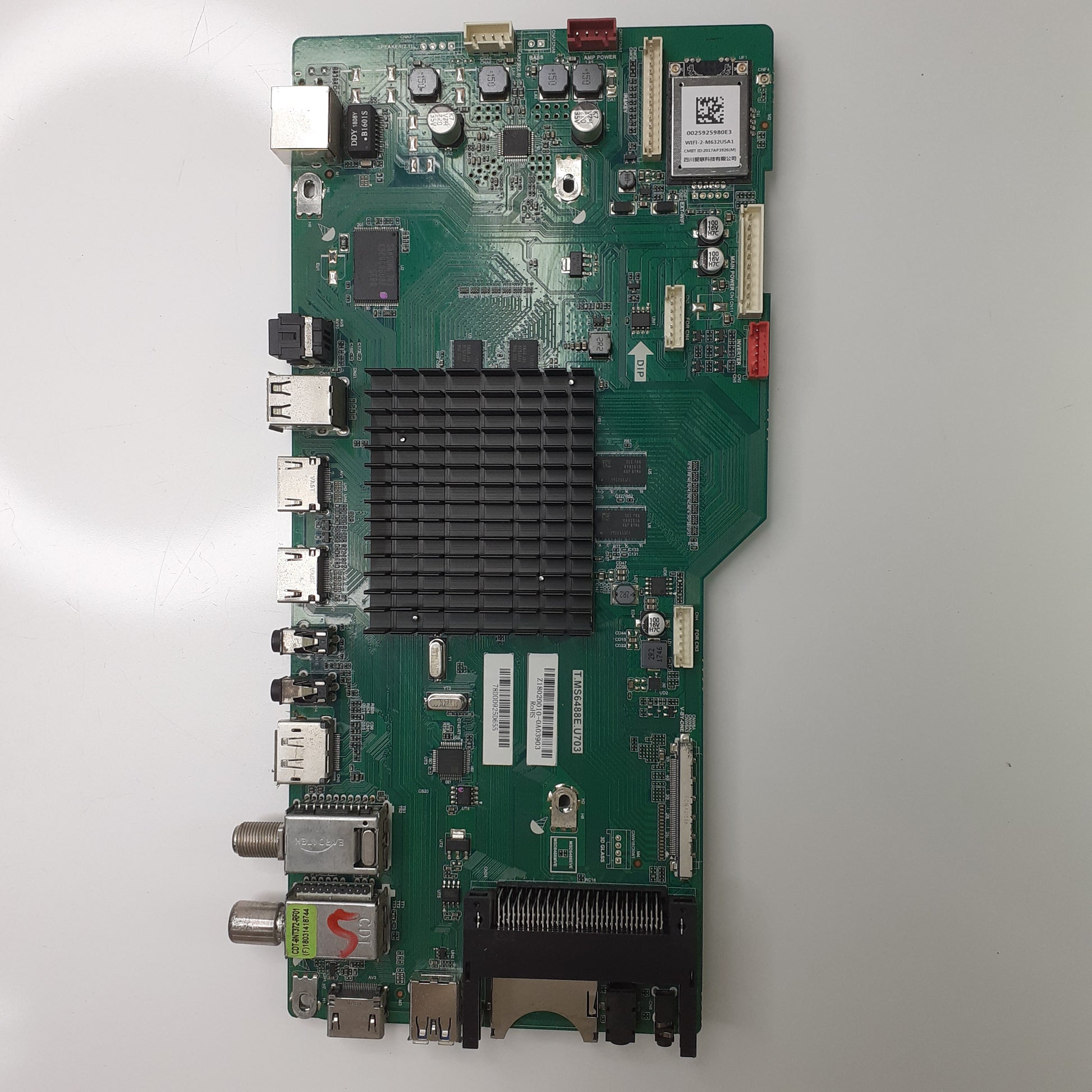 CARTE PRINCIPALE LC-49UI7352E / T.MS6488E.U703 pour Télé SHARP  LC-49UI7352E