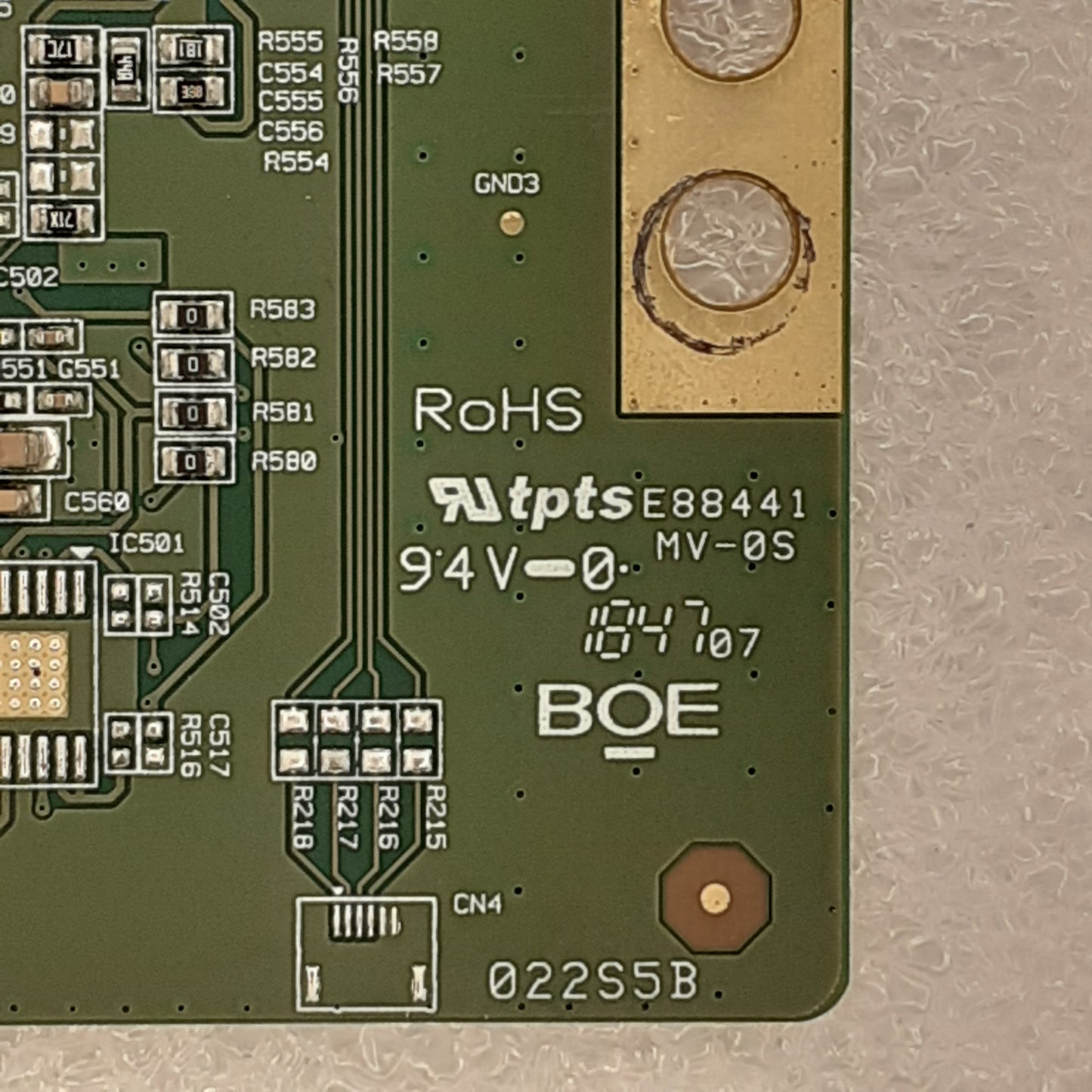 Carte T-CON HV430QUB-N1A / HV430QUBN1A pour Télé HAIER LDU43H350S