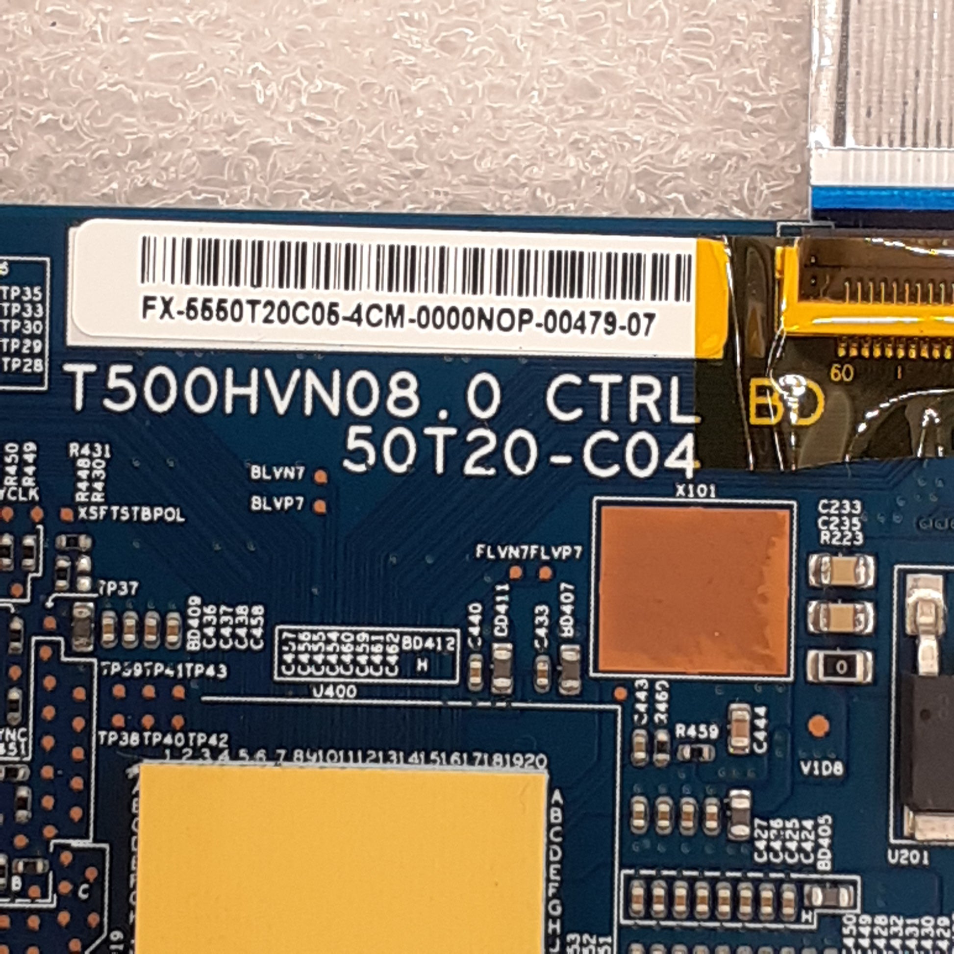CARTE T-CON T500HVN08.0 50T20-C04 pour Télé SONY  KDL-50W829B