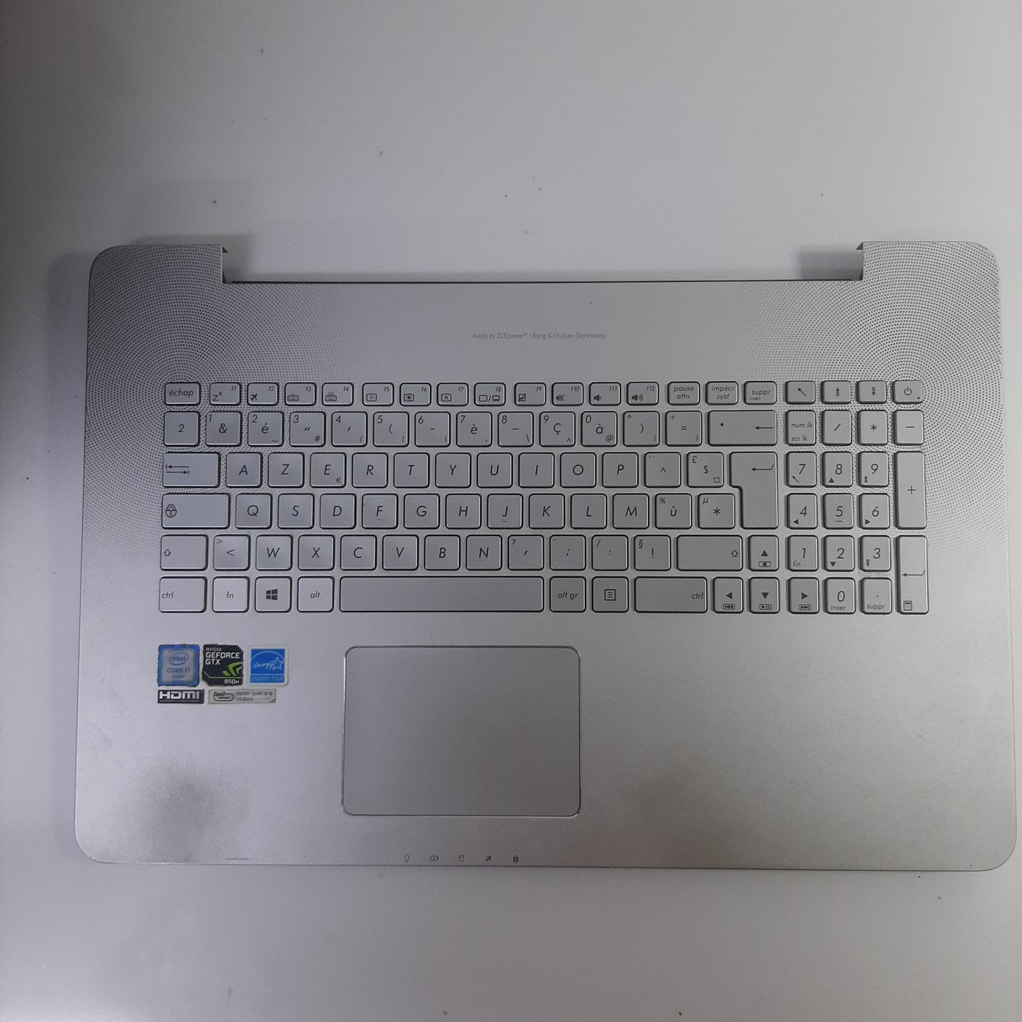 CLAVIER TOP CASE 13N0-T2A0911 pour PC portable ASUS N752W