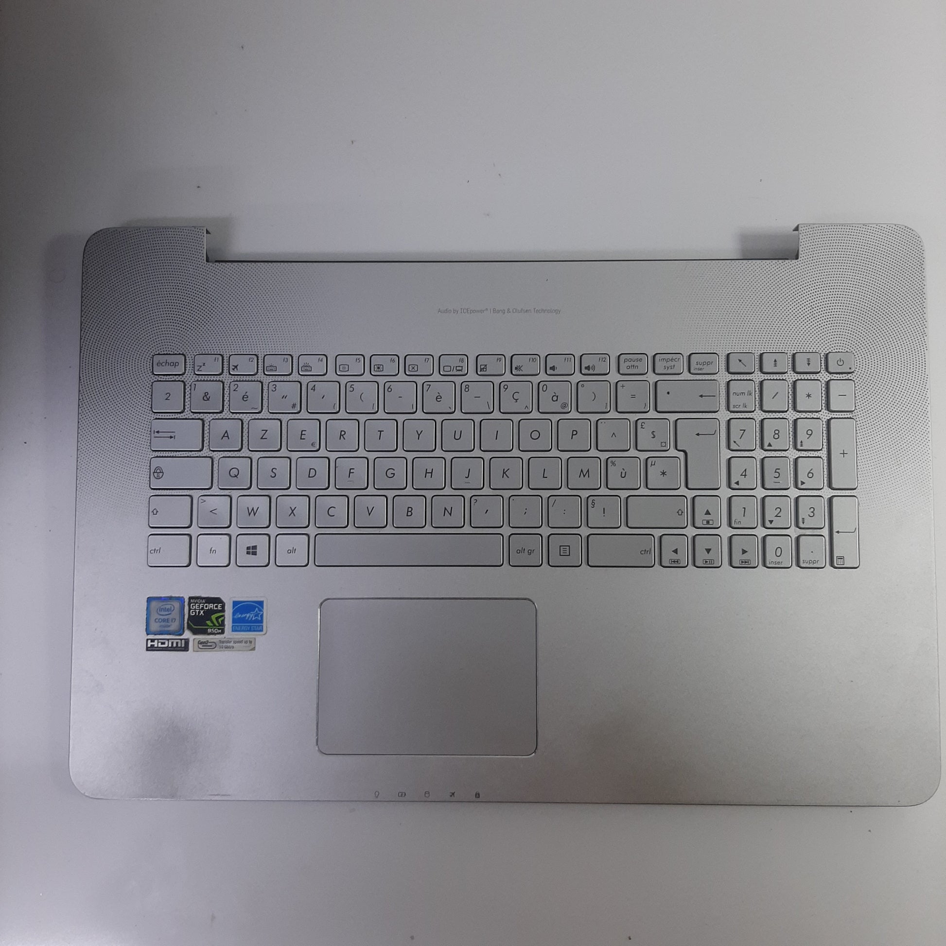 CLAVIER TOP CASE 13N0-T2A0911 pour PC portable ASUS N752W