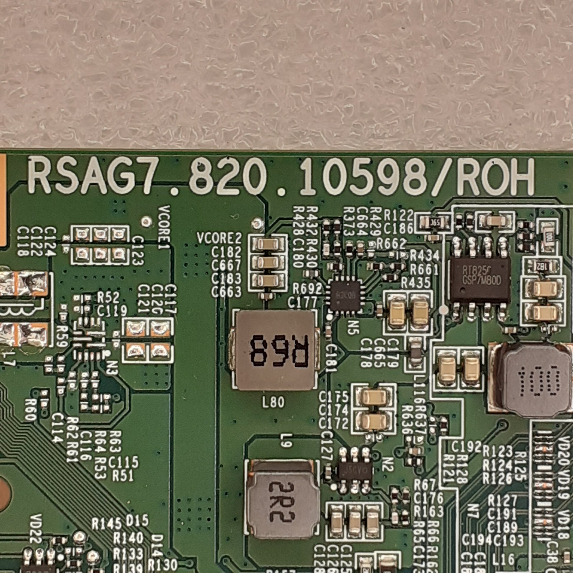 Carte T-CON RSAG7.820.10598/ROH pour Télé HISENSE 55U8GQ