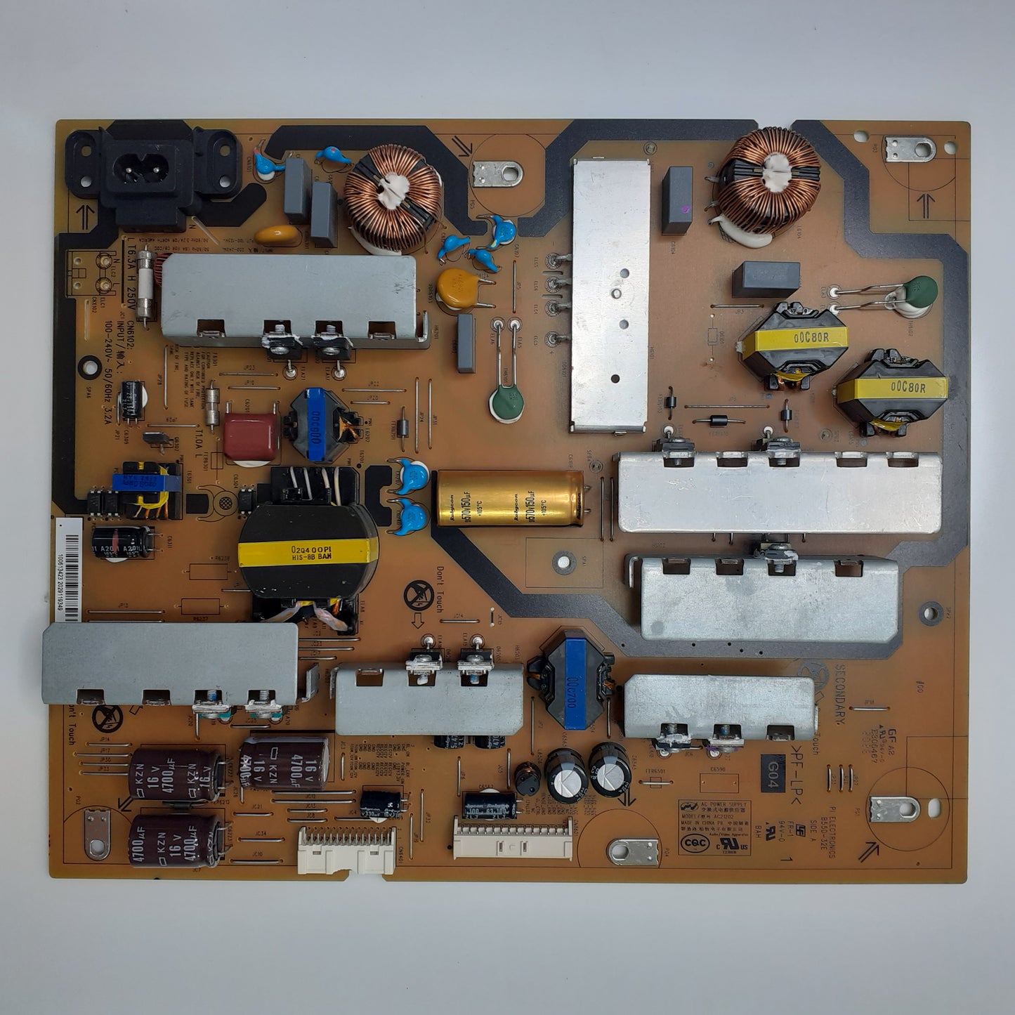 CARTE D'ALIMENTATION G04 / AC21202 pour Télé SONY  KD-55XH9096
