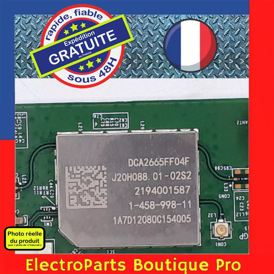 Module wifi 1-458-998-11  J20H088.01 pour télé SONY KD-55XF8596