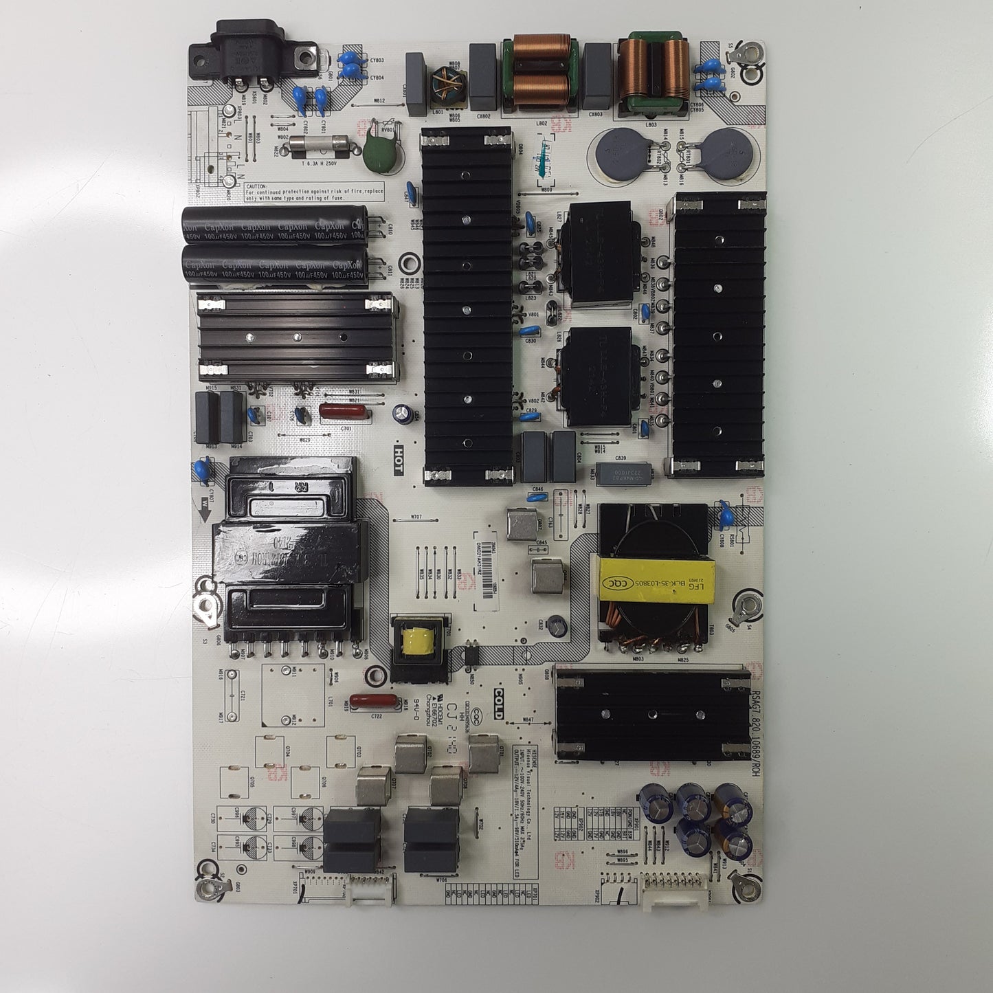 CARTE D'ALIMENTATION RSAG7.820.10689/ROH pour Télé HISENSE  75A7GQ