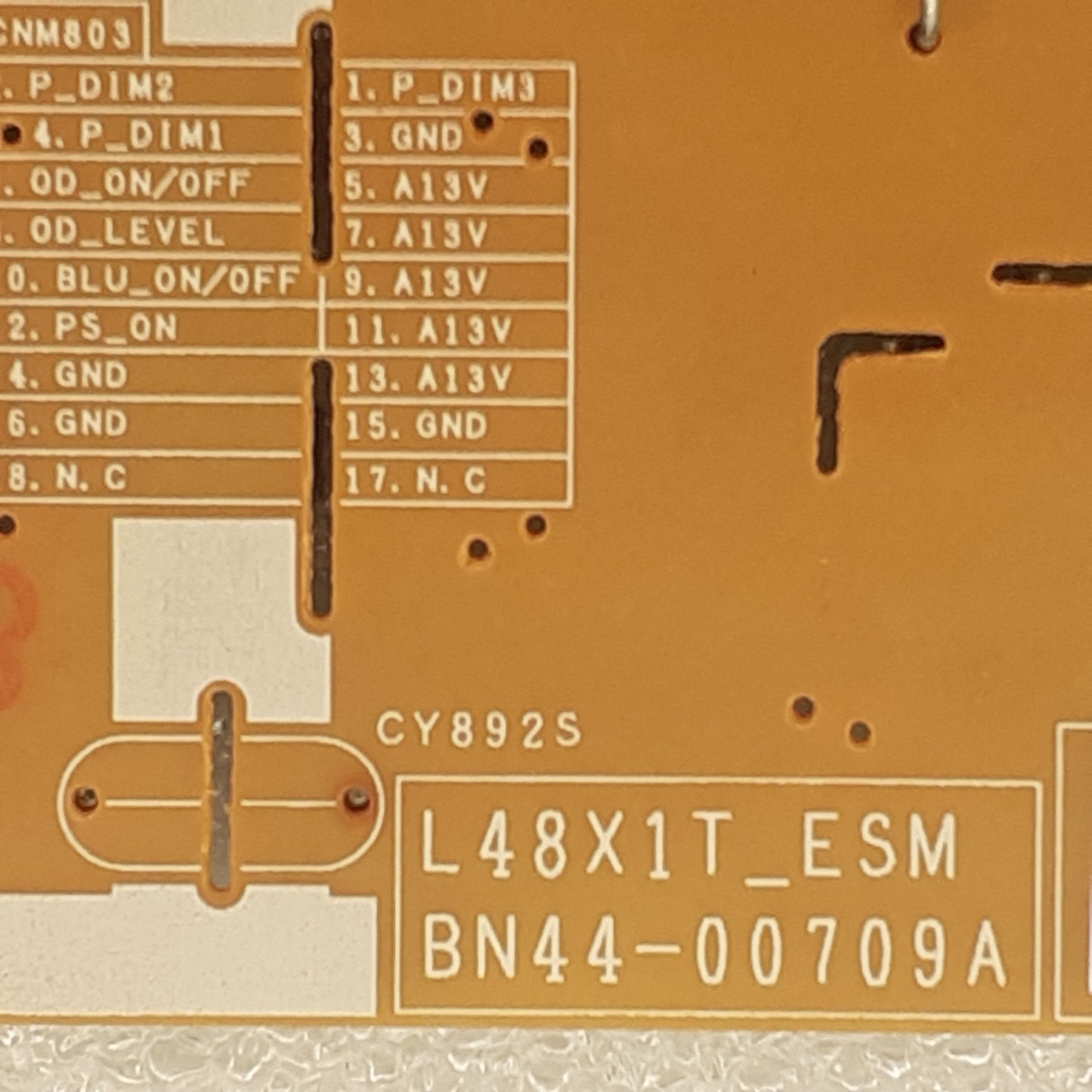 CARTE D'ALIMENTATION BN44-00709A pour Télé SAMSUNG UE48H6400