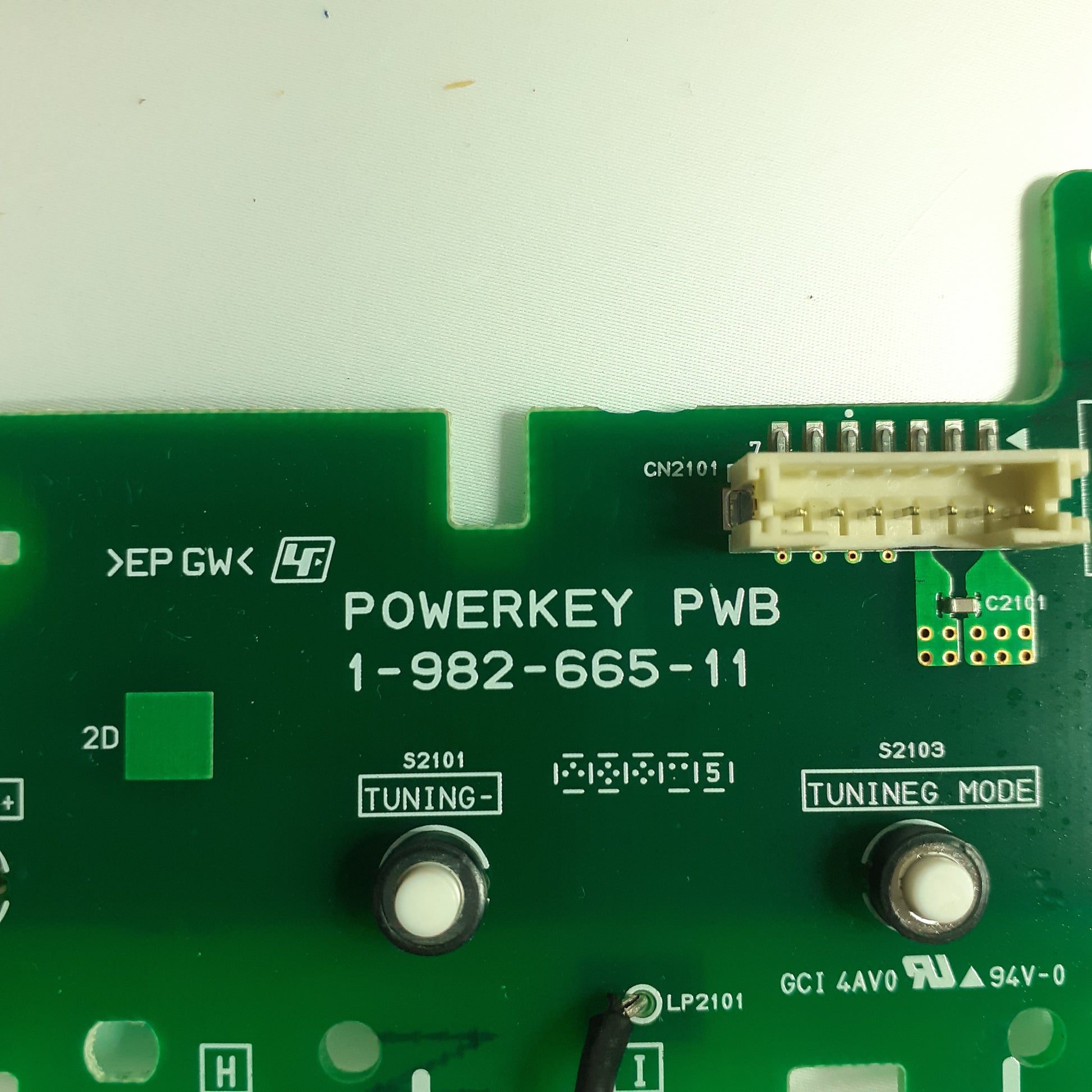 CARTE DE COMMANDE 1-982-665-11 / 1-982-666-11 pour ampli SONY STR-DH591