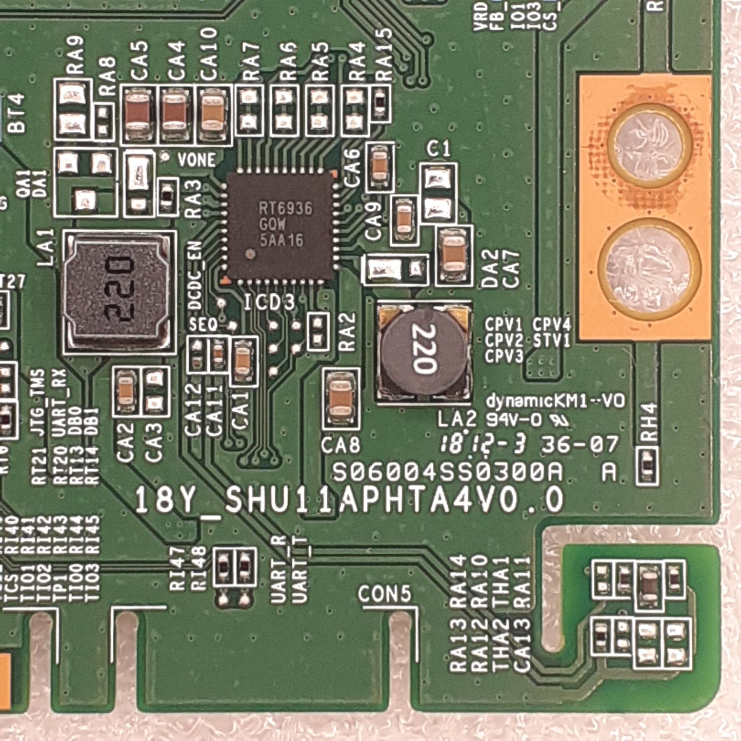 CARTE T-CON 18Y_SHU11APHTA4V0.0 pour Télé SONY  KD-55XF7096