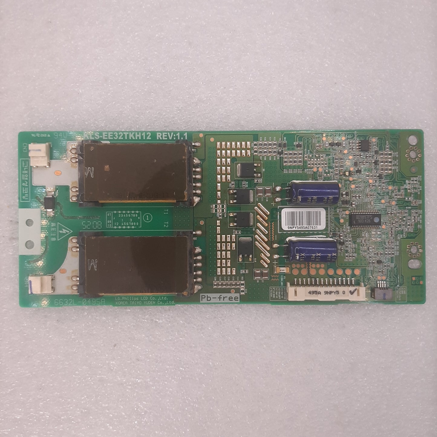 PILOTE LED LG KLS-EE32TKH12 REV:1.1 pour Télé THOMSON 32E90NH22