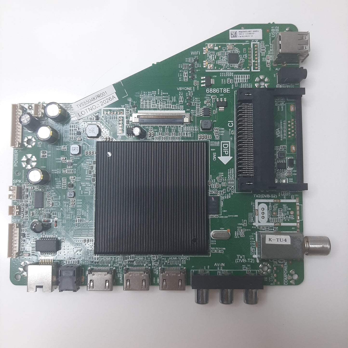 CARTE PRINCIPALE TVS55U4KPR001 pour Télé POLAROID TVS55U4KPR001
