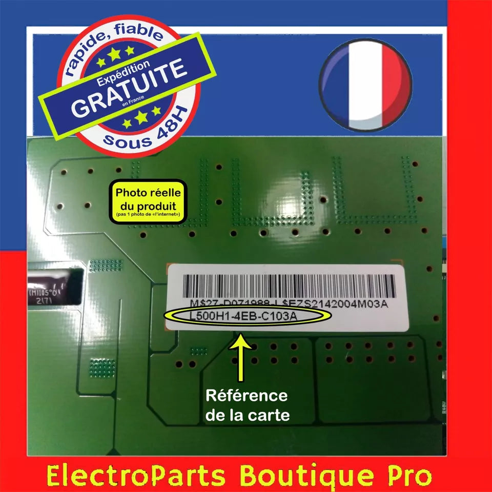 Carte pilote LED L500H1-4EB-C103A pour télé THOMSON 50FU6663
