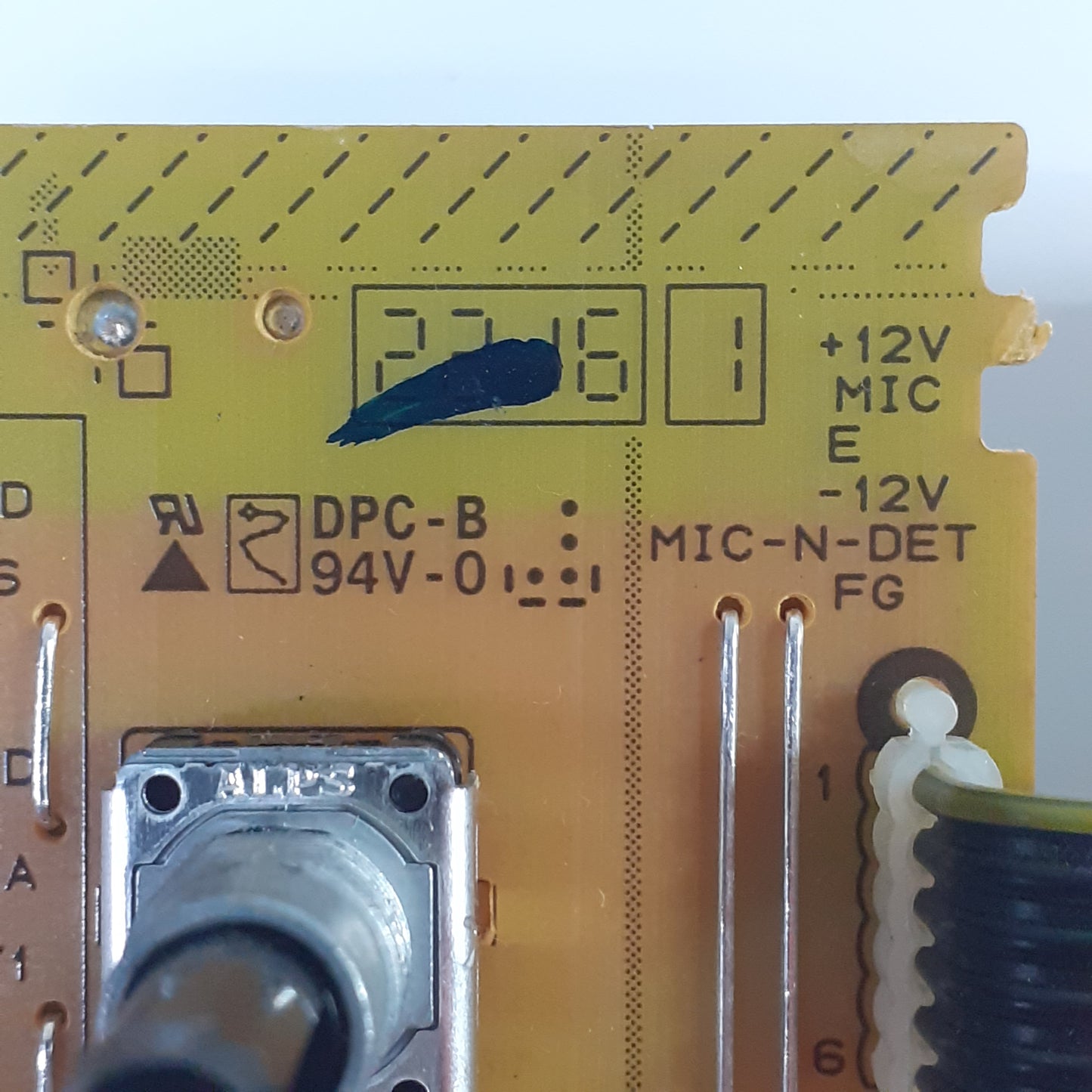 CARTE DE COMMANDE ZQ38070 pour ampli YAMAHA RX-A860