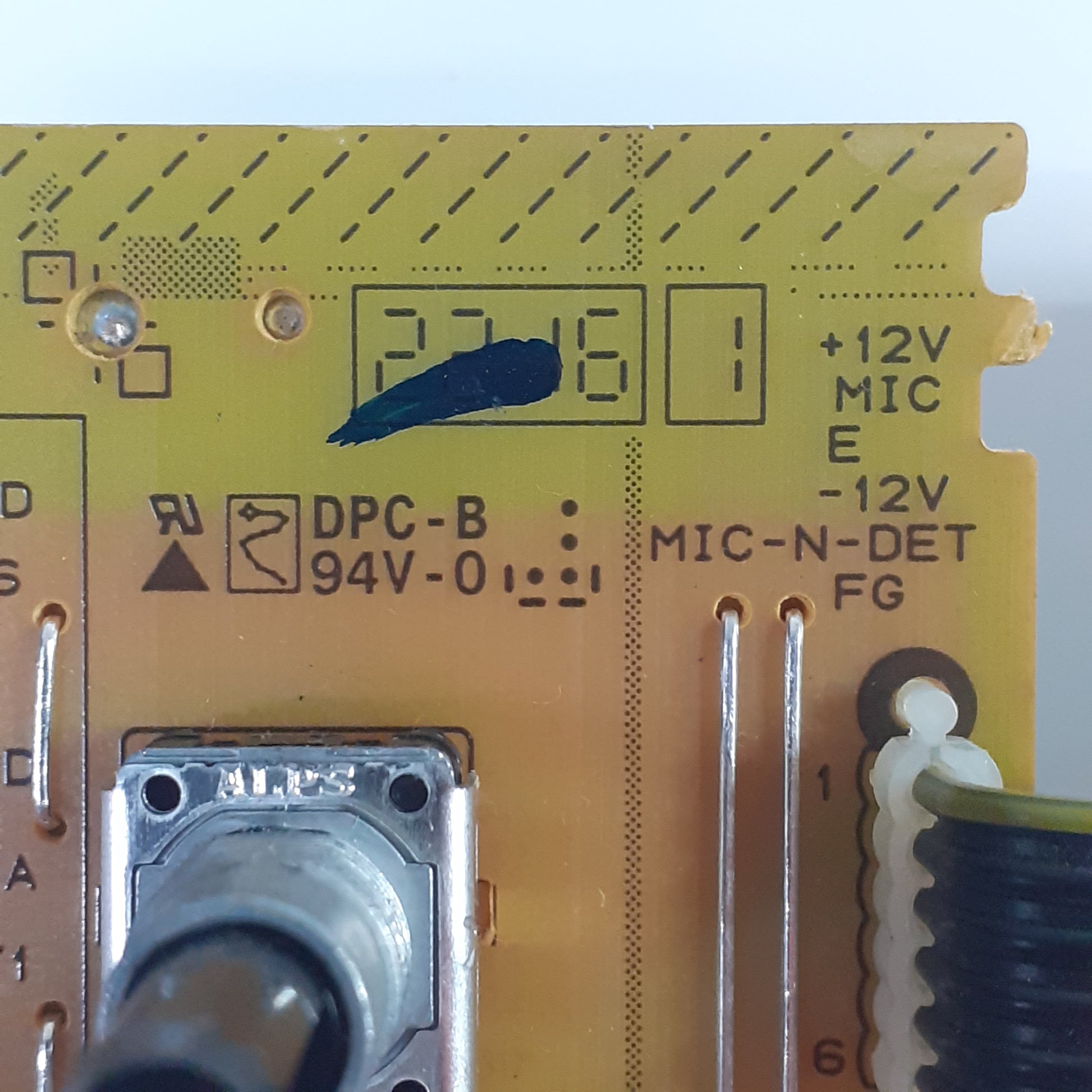 CARTE DE COMMANDE ZQ38070 pour ampli YAMAHA RX-A860