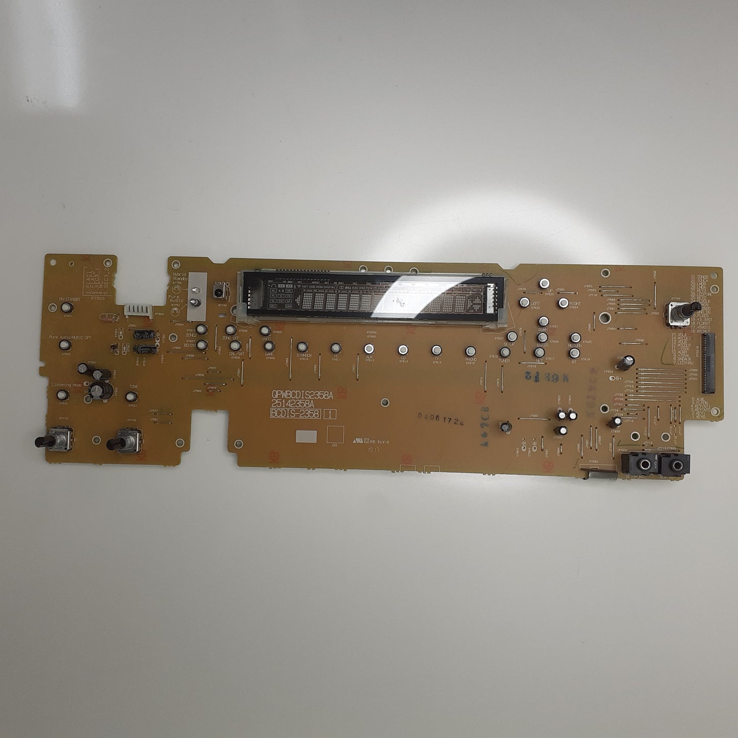 CARTE DE COMMANDE QPWBCDIS2358A / BCDIS-2358 pour ampli ONKYO TX-NR575E