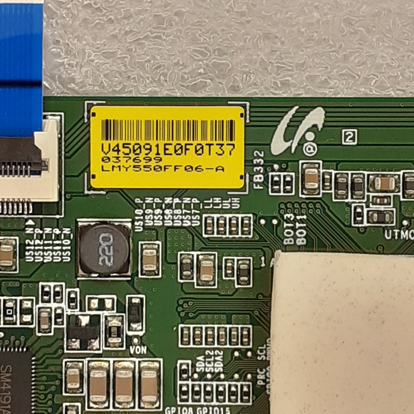 CARTE T-CON 20Y_S65JU22MQV0.1 pour Télé SONY  KD-55H9096