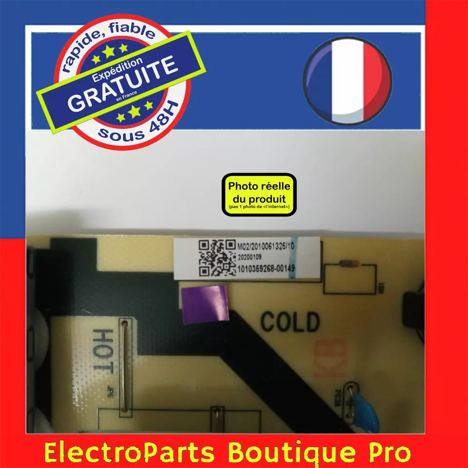 Carte d'alimentation AMTC TV3903-ZC02-01 pour télé SCHNEIDER SC-LED43SC300BSA