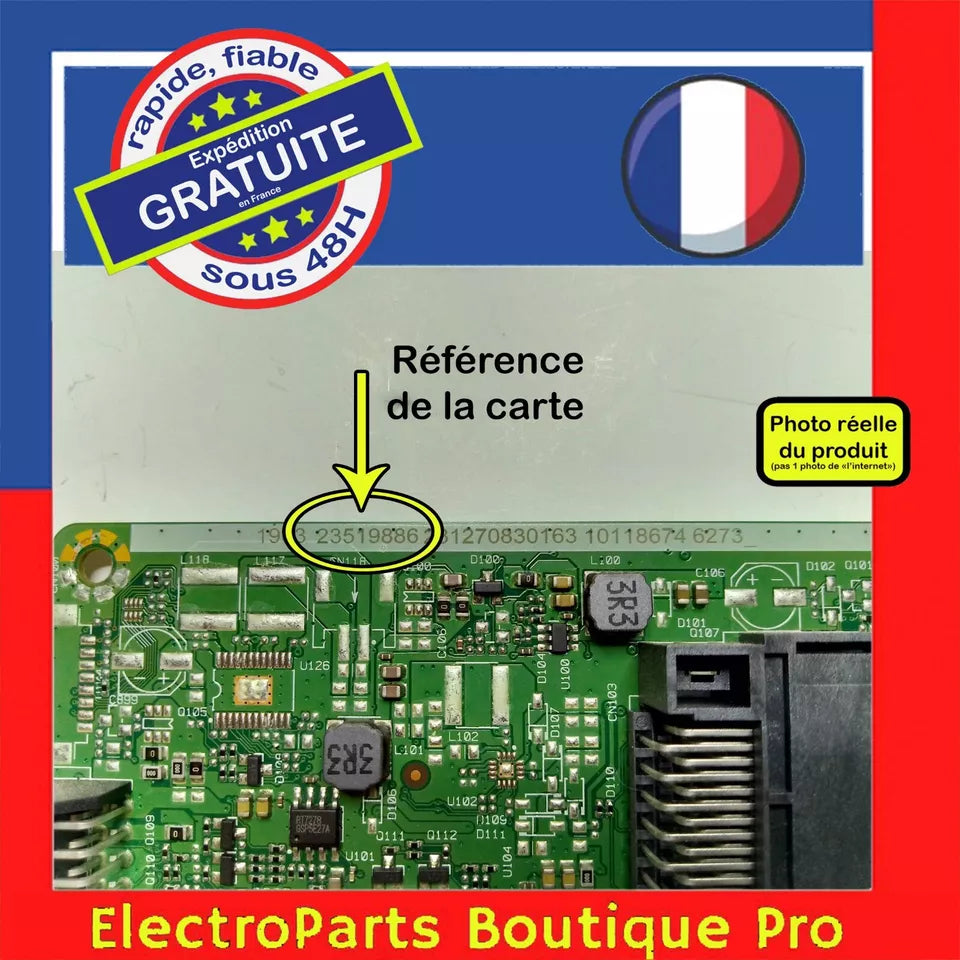 carte principale VESTEL 23519886 pour télé HAIER LDU65V500S