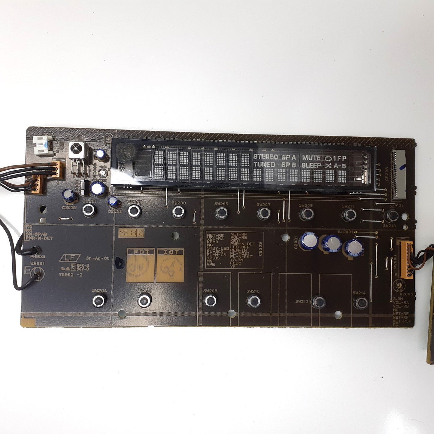CARTE DE COMMANDE YG-902-2 pour ampli YAMAHA R-N301