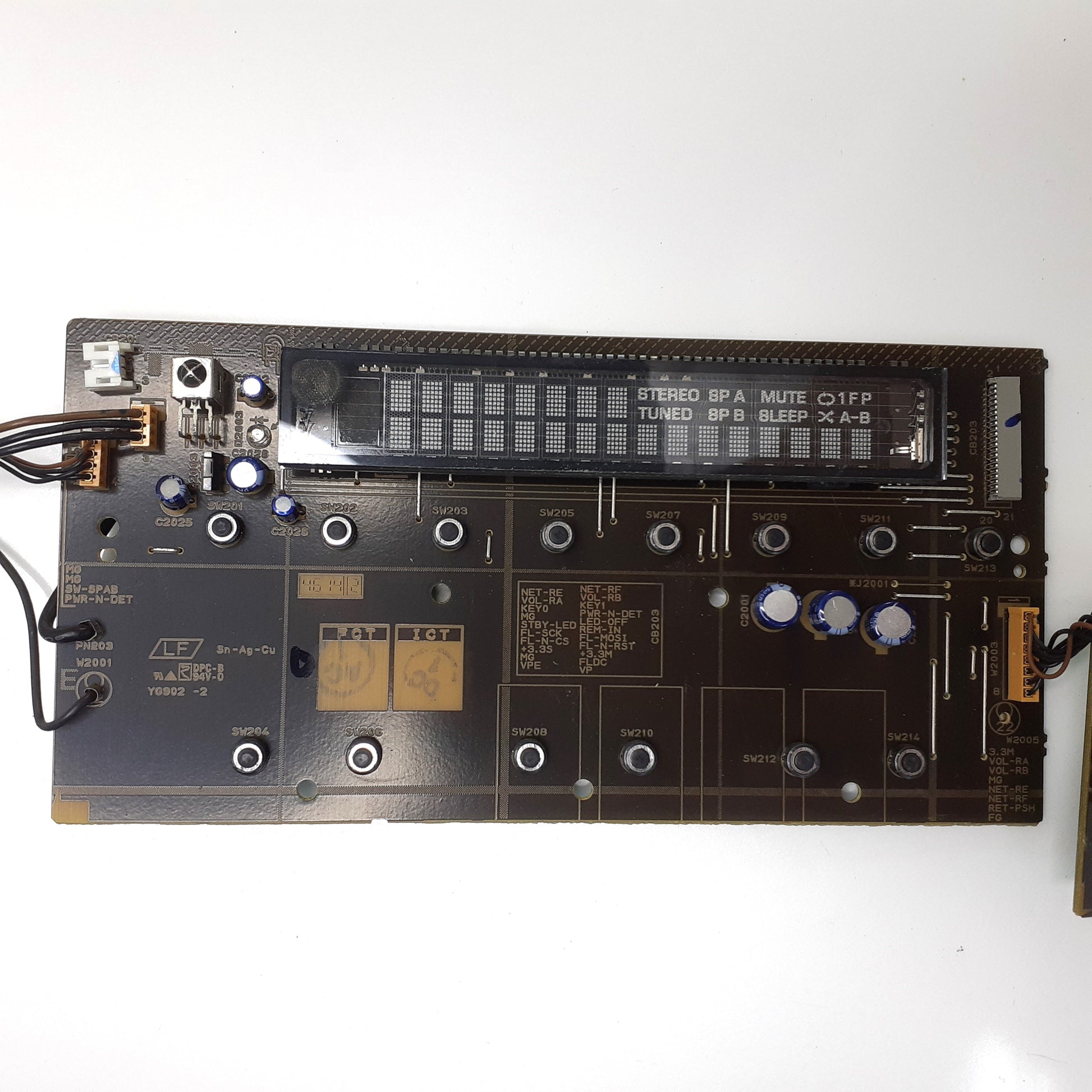 CARTE DE COMMANDE YG-902-2 pour ampli YAMAHA R-N301
