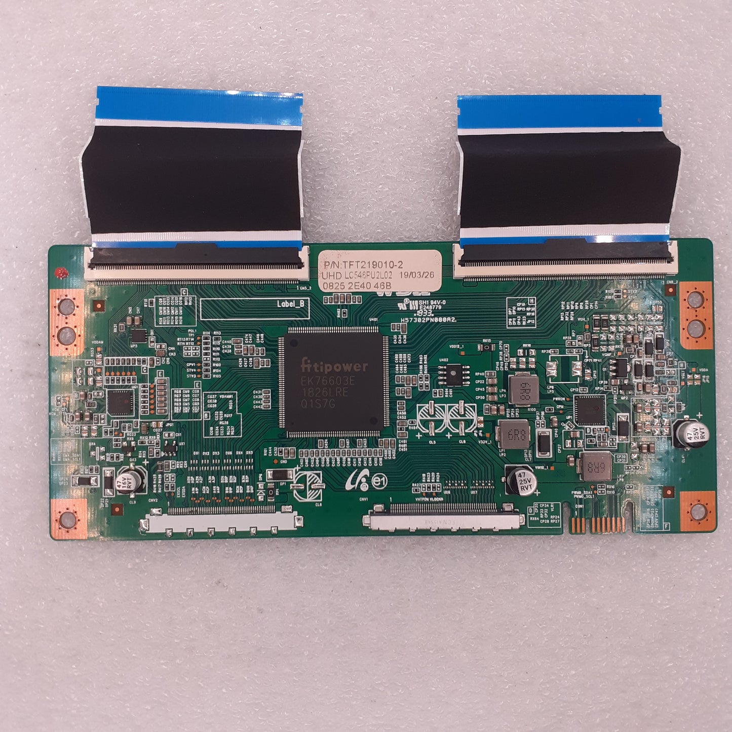 CARTE T-CON TFT219010-2 pour Télé BRANDT  B5506UHD LED