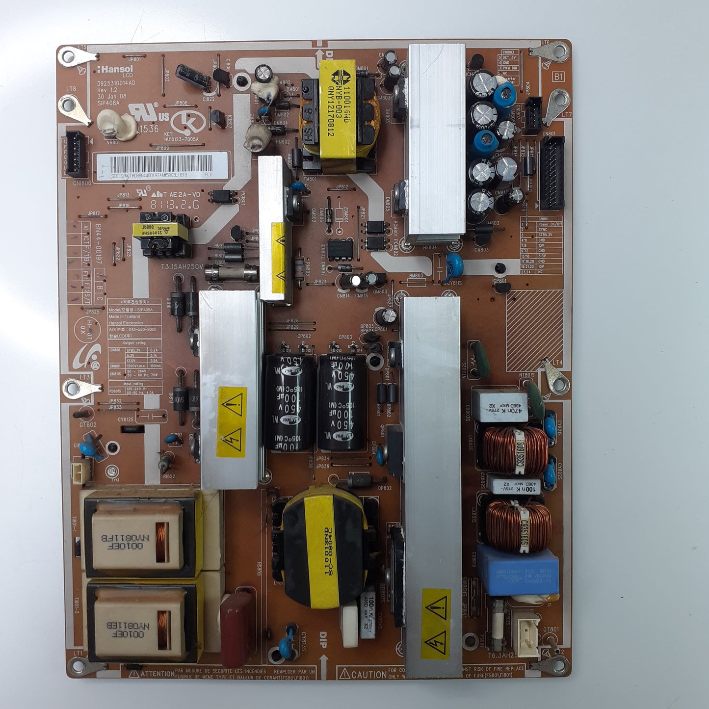 CARTE D'ALIMENTATION BN44-00197A pour Télé SAMSUNG LE40A456C2D