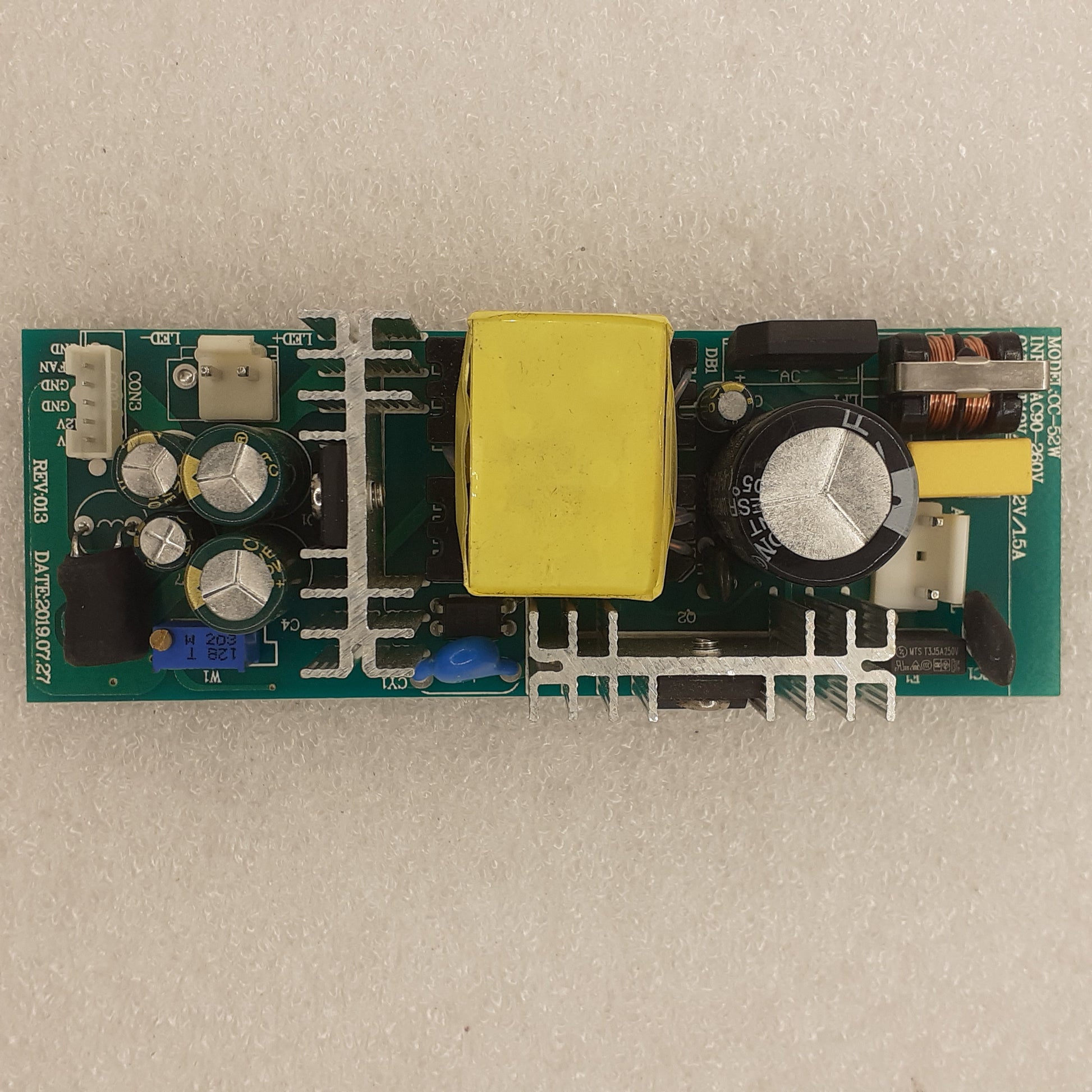 CARTE D'ALIMENTATION CC-52W pour Vidéoprojecteur Dr.Q. HI-04
