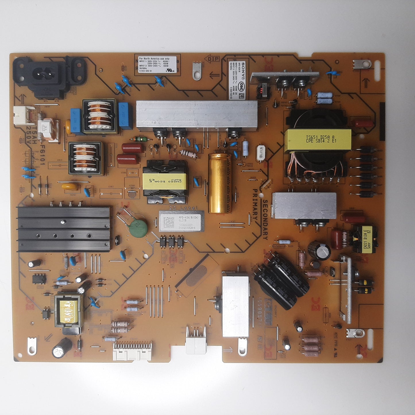 CARTE D'ALIMENTATION 100442222 pour Télé SONY KE-55XH8096