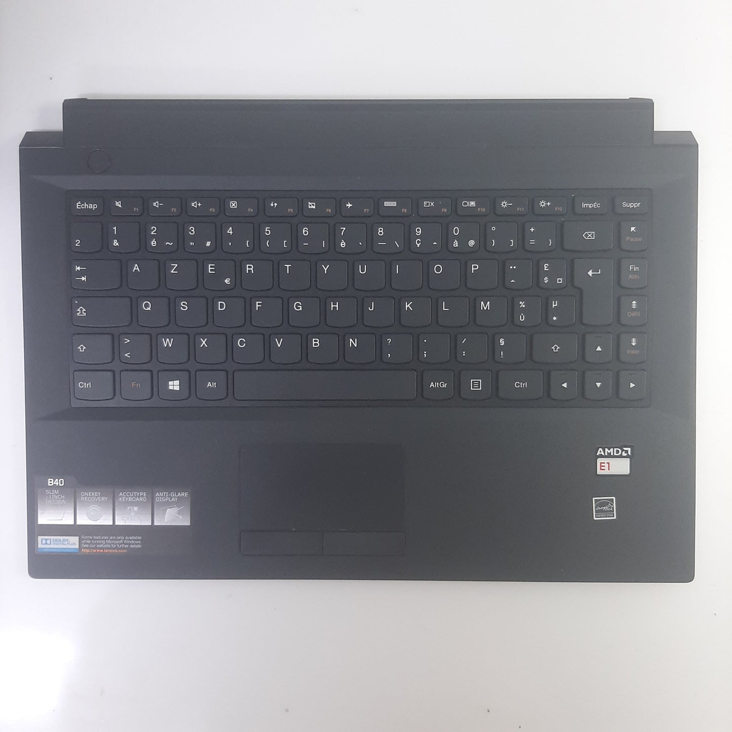 CLAVIER TOP CASE  pour PC portable LENOVO B40-45