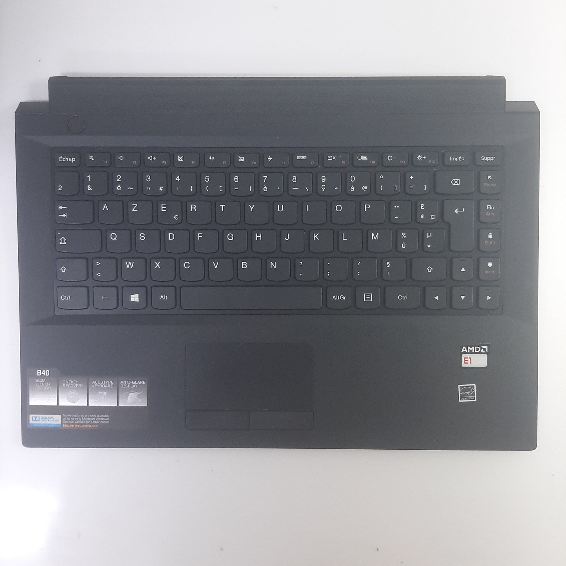 CLAVIER TOP CASE  pour PC portable LENOVO B40-45
