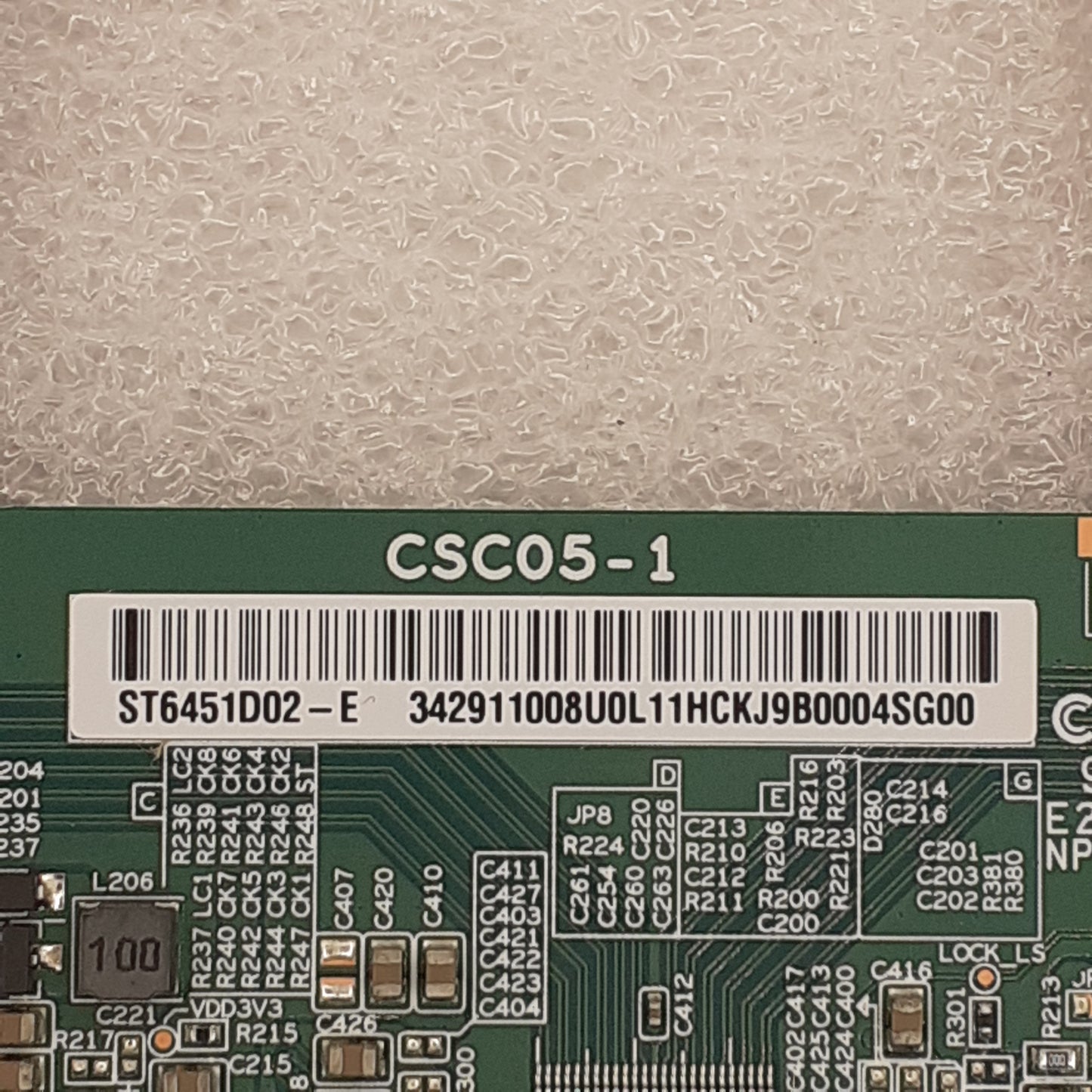 CARTE T-CON CSC05-1 ST6451D02-E pour Télé SONY  KD-65X7056