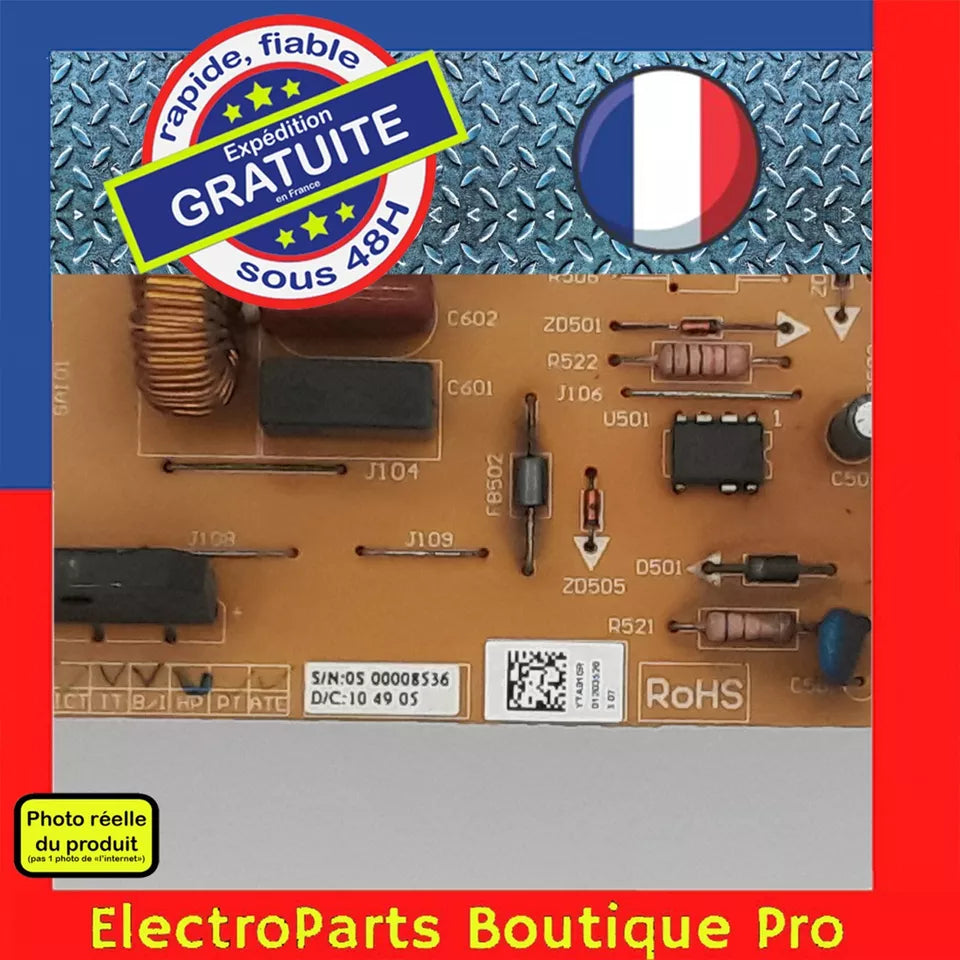 Carte d'alimentation YTA910R 01203520 FSP139-3F01 pour télé GRUNDIG 3 32-3941 T